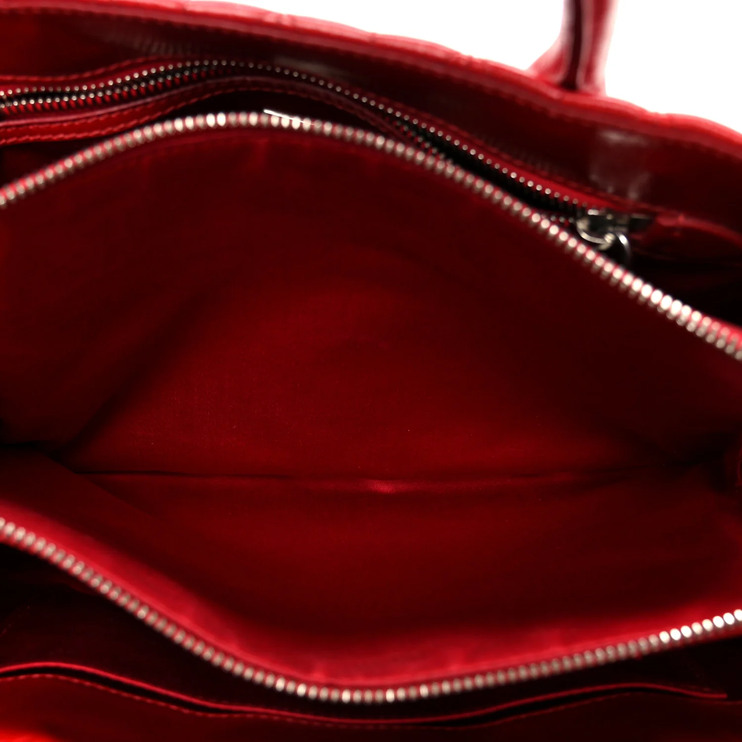 Nappa Matelasse Tote Fuoco - Image 8