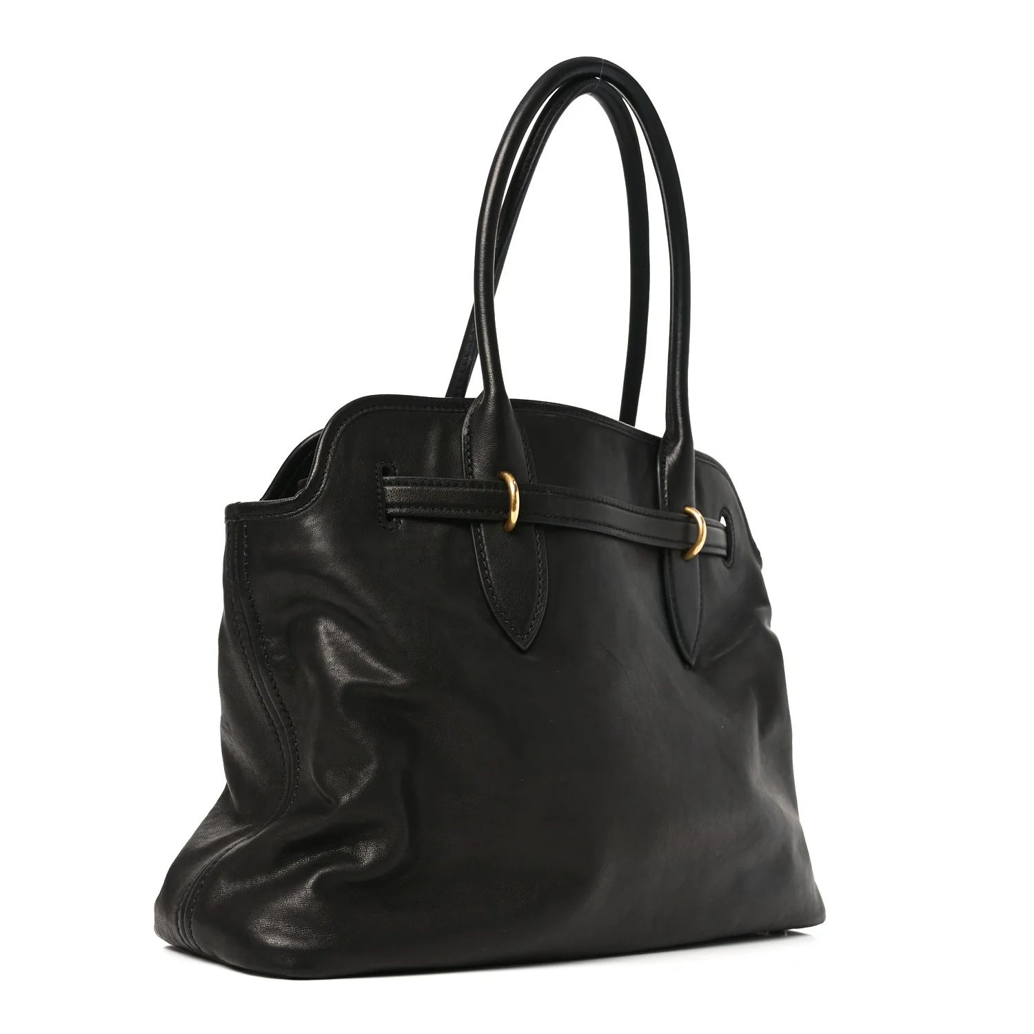 Nappa Medium Aventure Bag Black - Image 3
