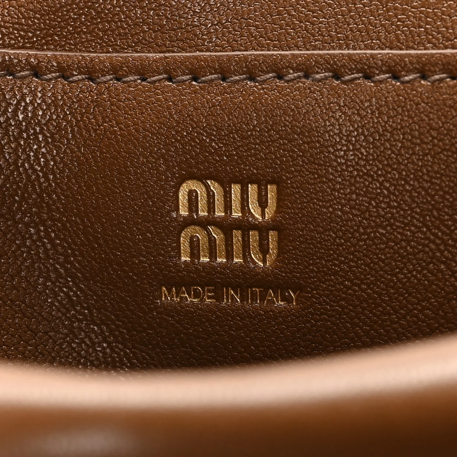 Nappa Solitaire Bag Legno - Image 6