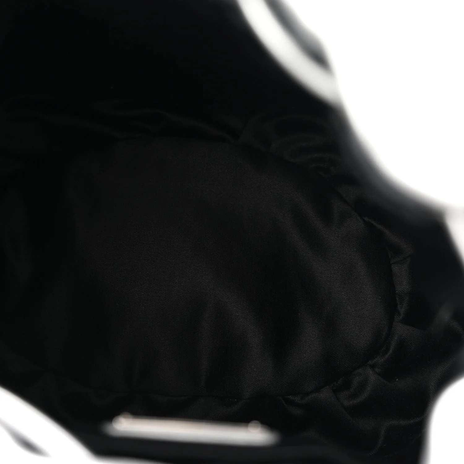 Paillettes Mate Bucket Bag Argento - Image 5