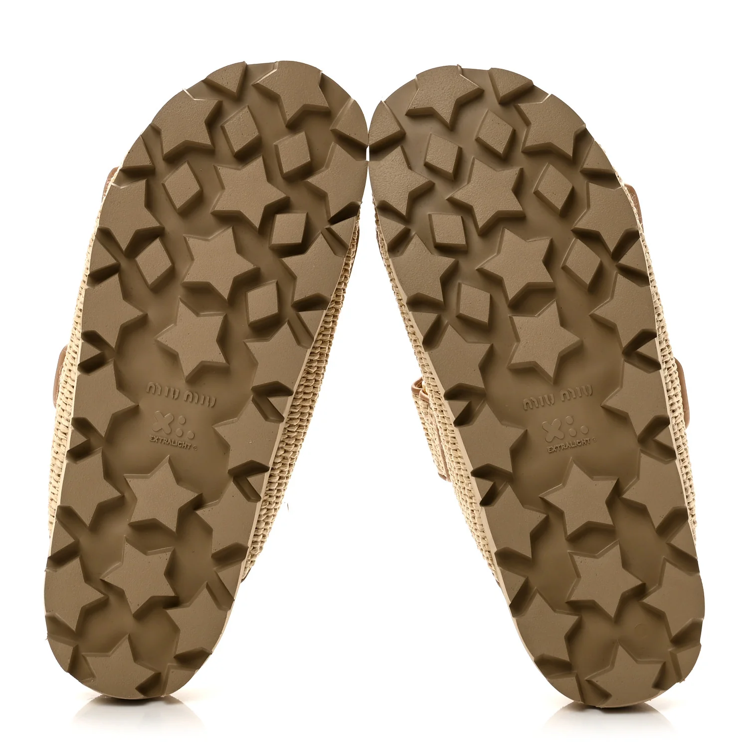 Raffia Logo Slide Sandals 39 Naturale - Image 7