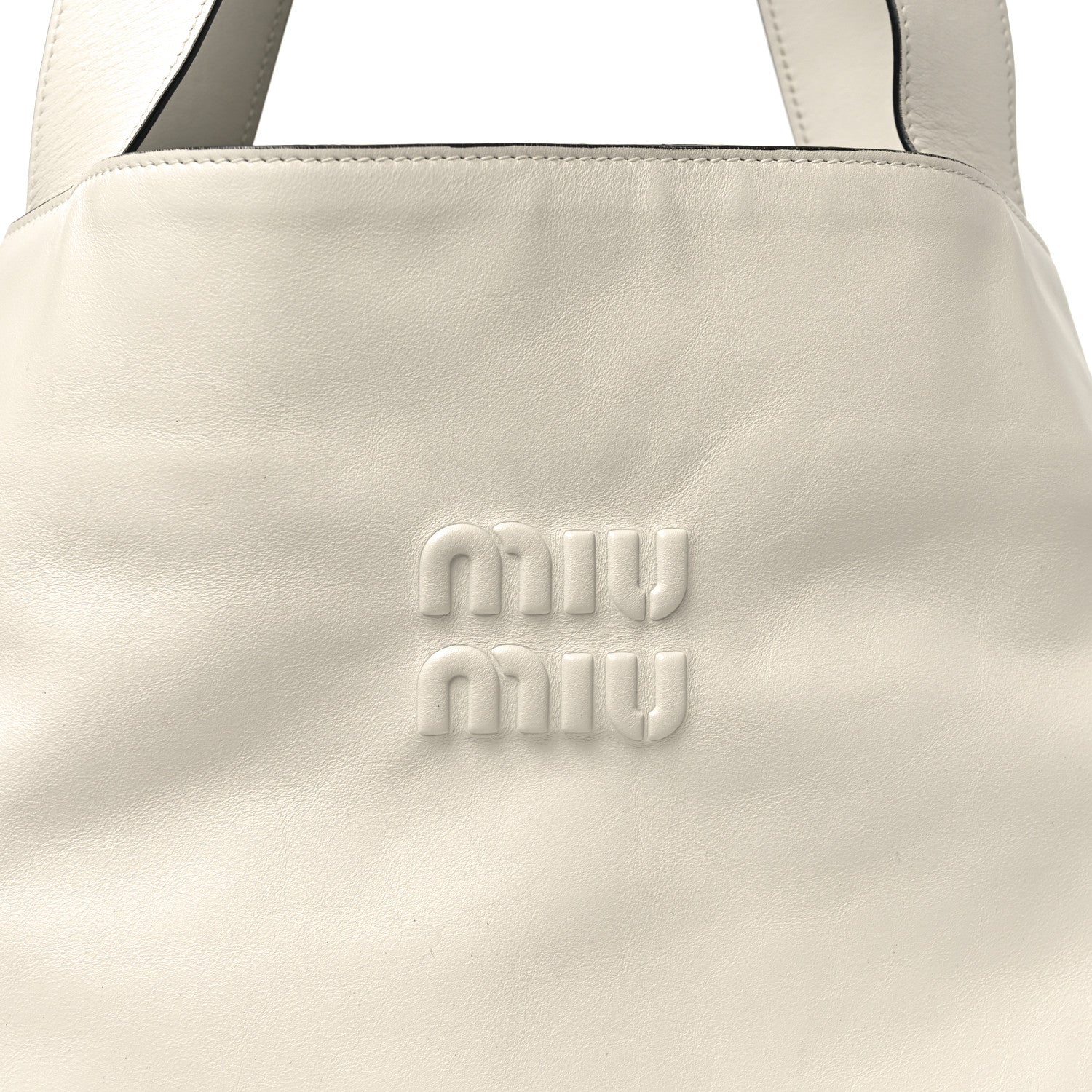 Soft Calf Hobo Bag White - Image 7
