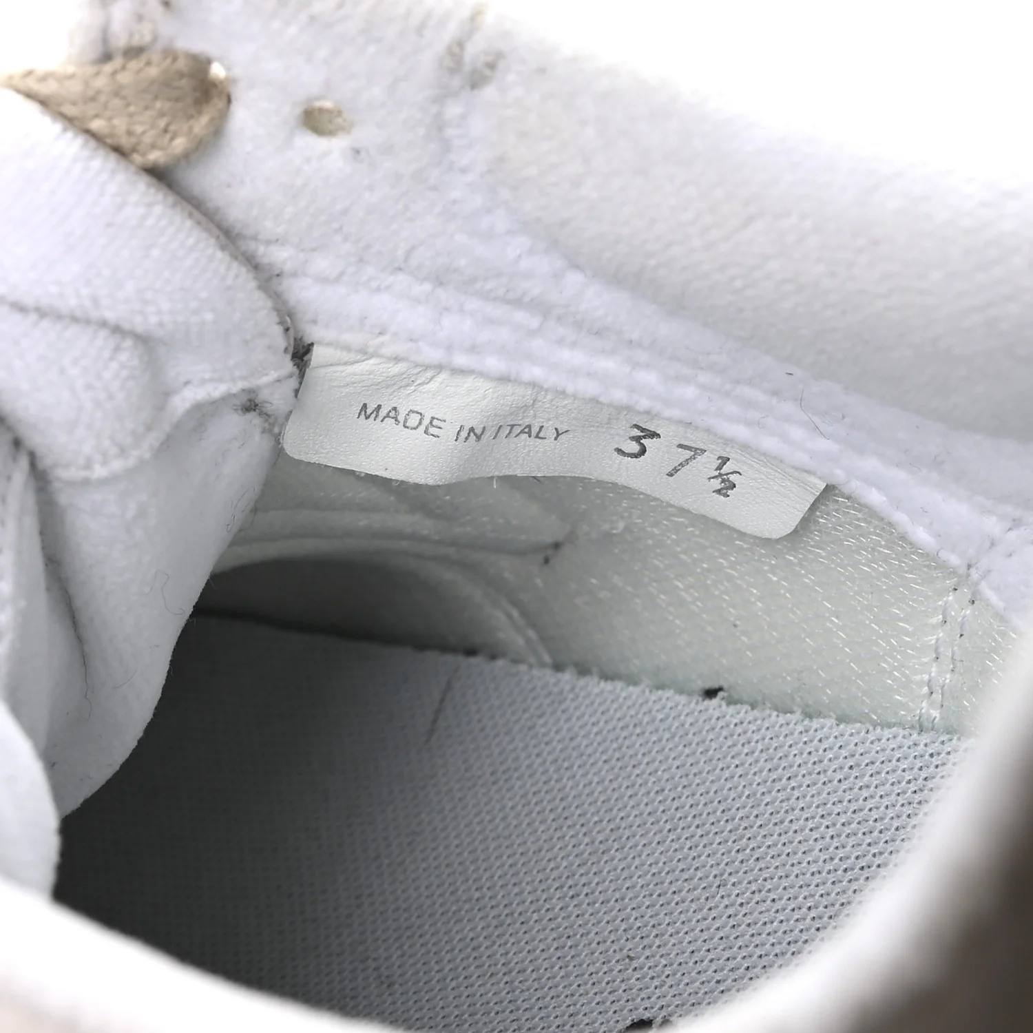 X NEW BALANCE Distressed Nappa 574 Sneakers 37.5 White - Image 7