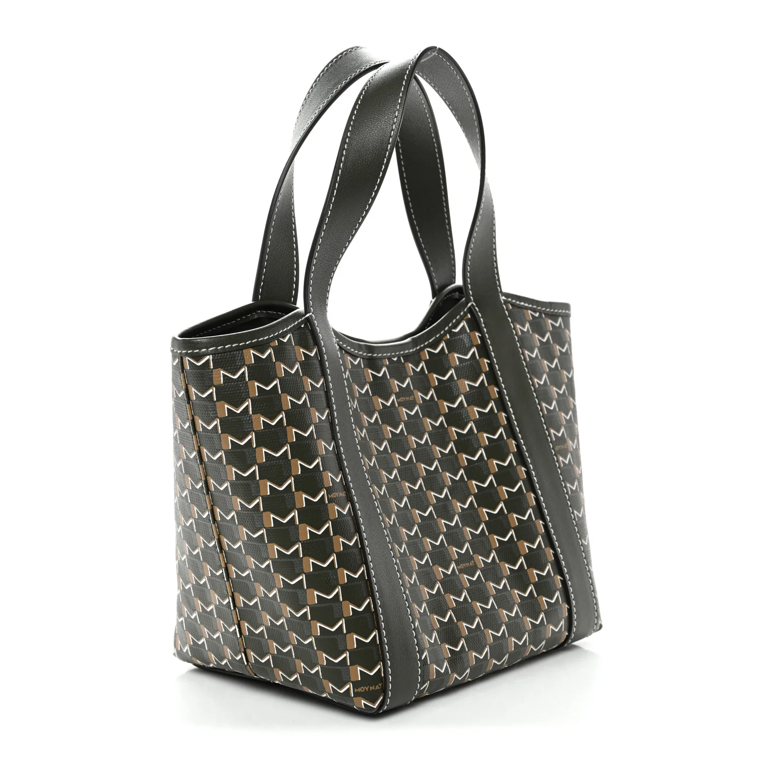 Canvas M Duo Tote Bag BB Kaki - Image 3