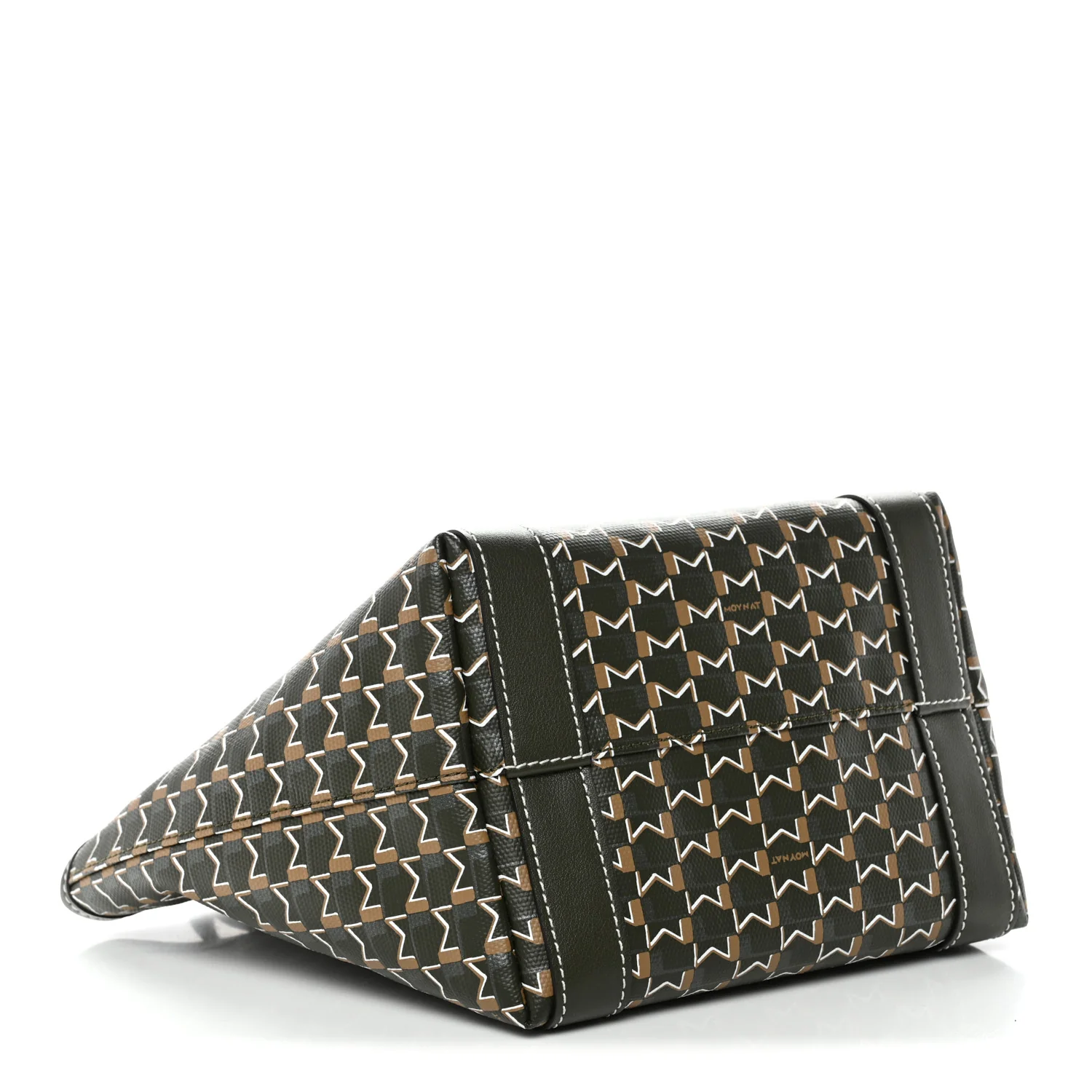 Canvas M Duo Tote Bag BB Kaki - Image 4