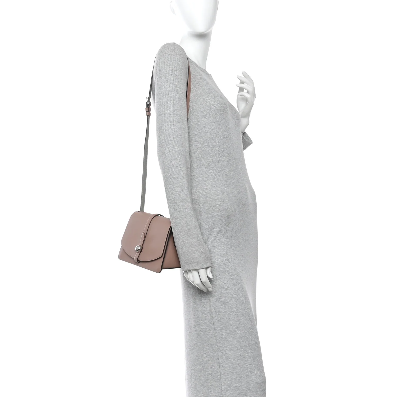 Carat Calfskin Madeleine Bag Deserts Rose - Image 2