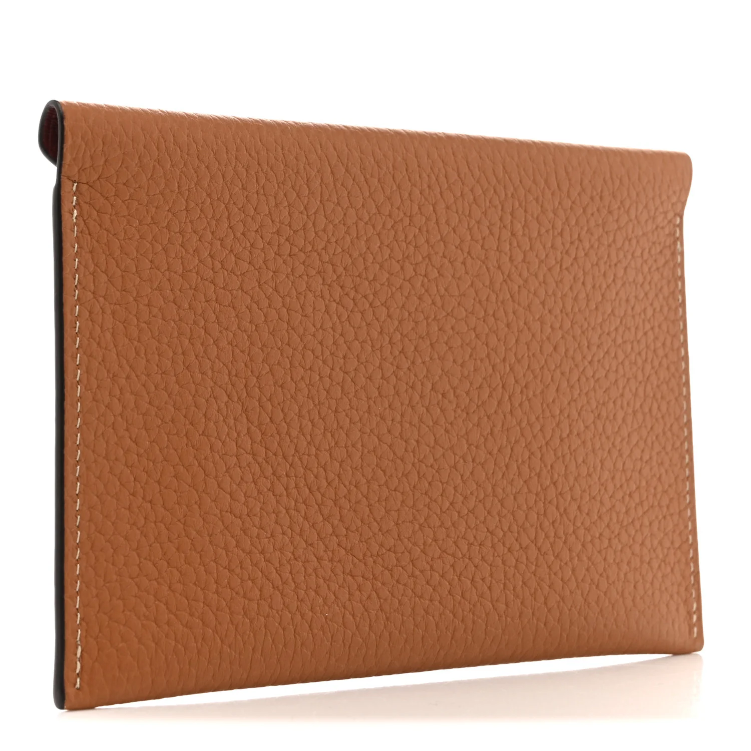 Taurillon Blush Envelope PP Camel - Image 3