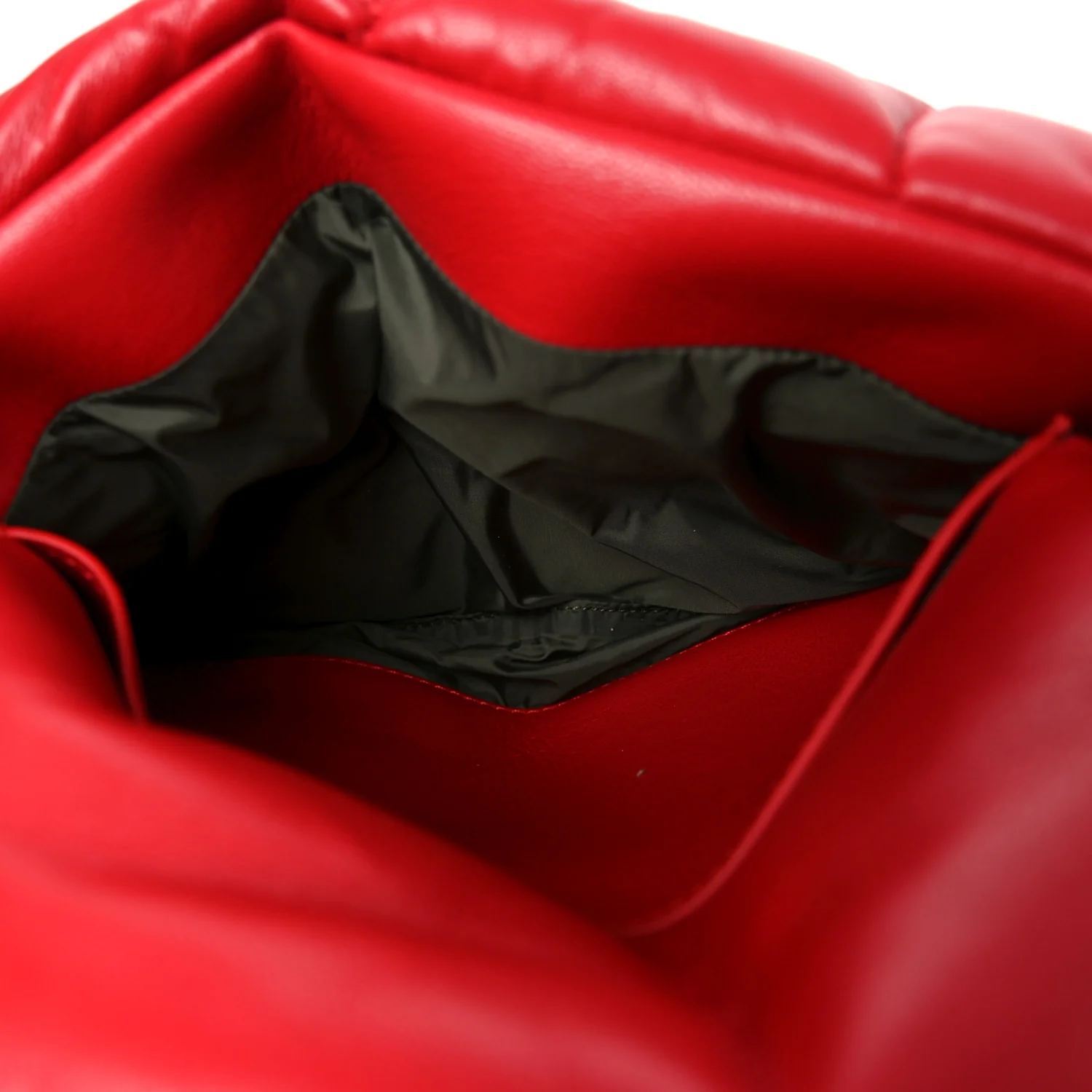 Nappa Pillow Quilted Softie Bag Lancaster Red - Image 5