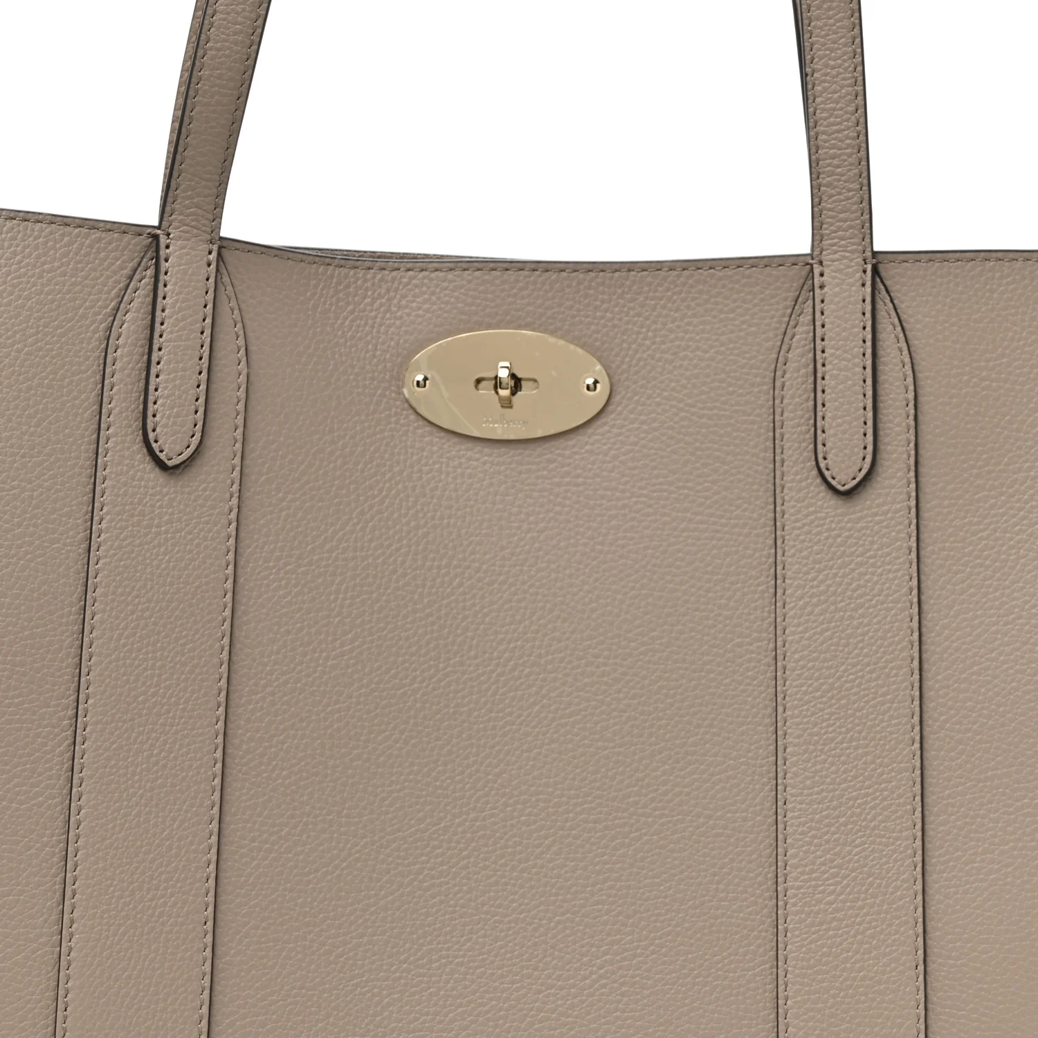 Small Classic Grain Bayswater Tote Cashmere Taupe - Image 8