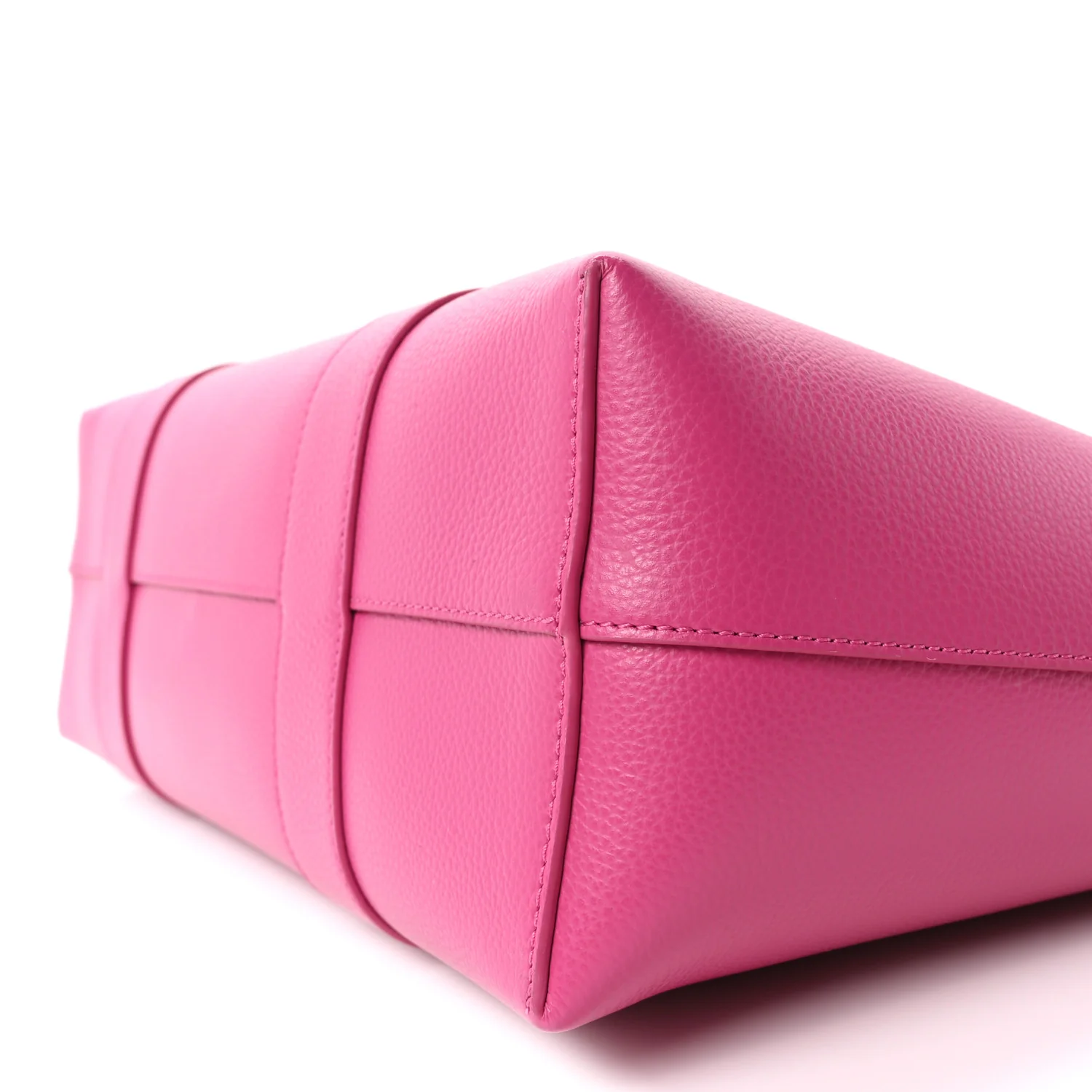 Small Classic Grain Bayswater Tote Pink - Image 11