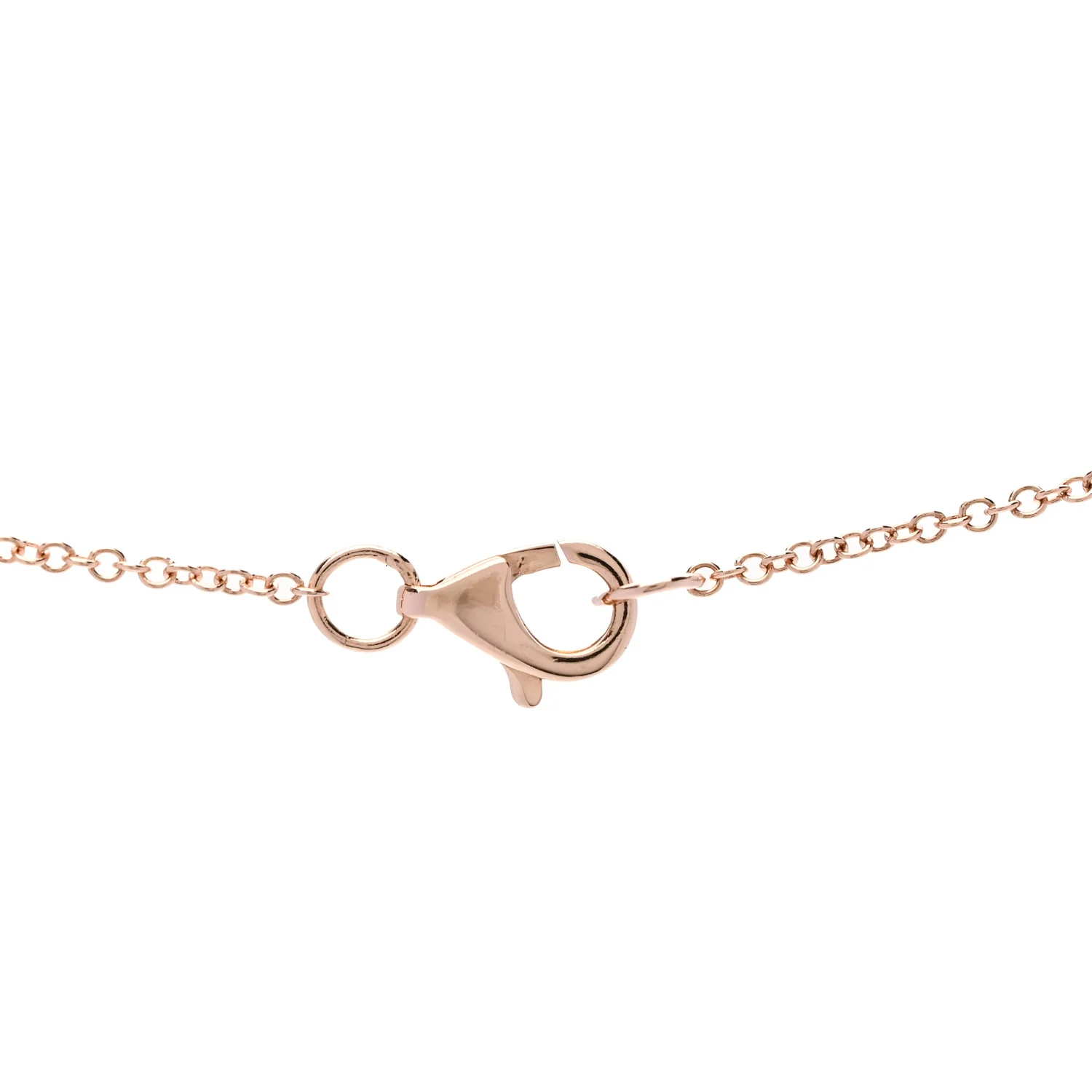 14K Rose Gold Diamond .18ctw Pave Heart Pendant Necklace - Image 5