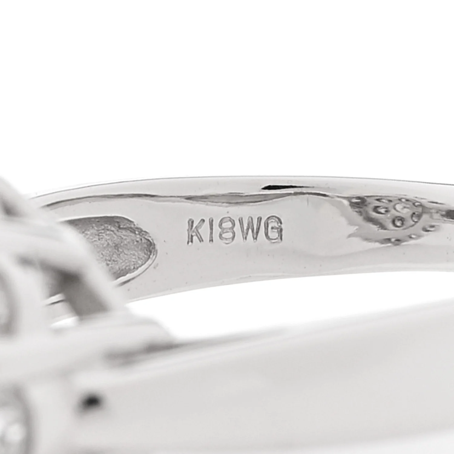 18K White Gold Diamond 2.00ctw Ring 58 8.25 - Image 9