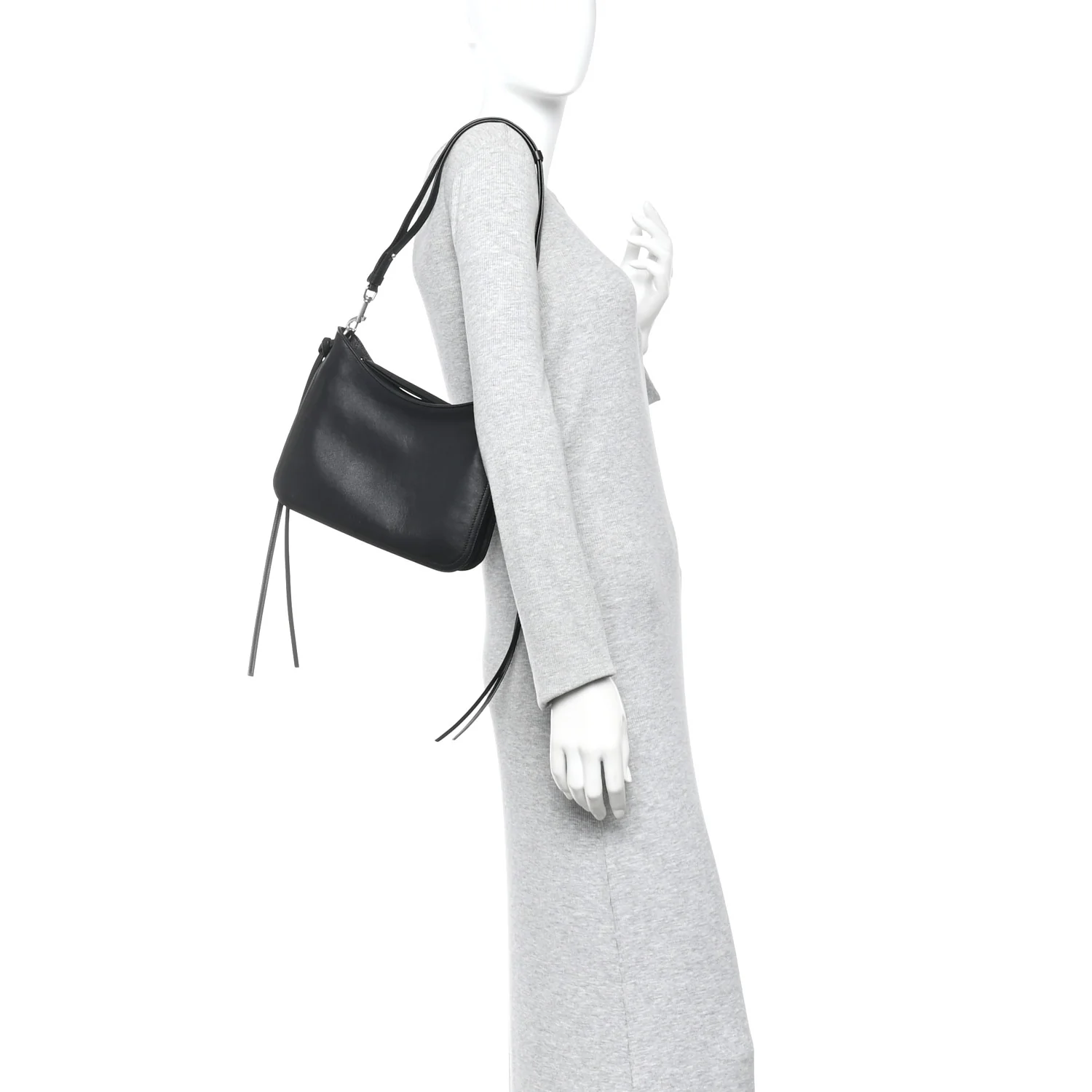 Soft Calfskin Small Gig Bag Black - Image 2