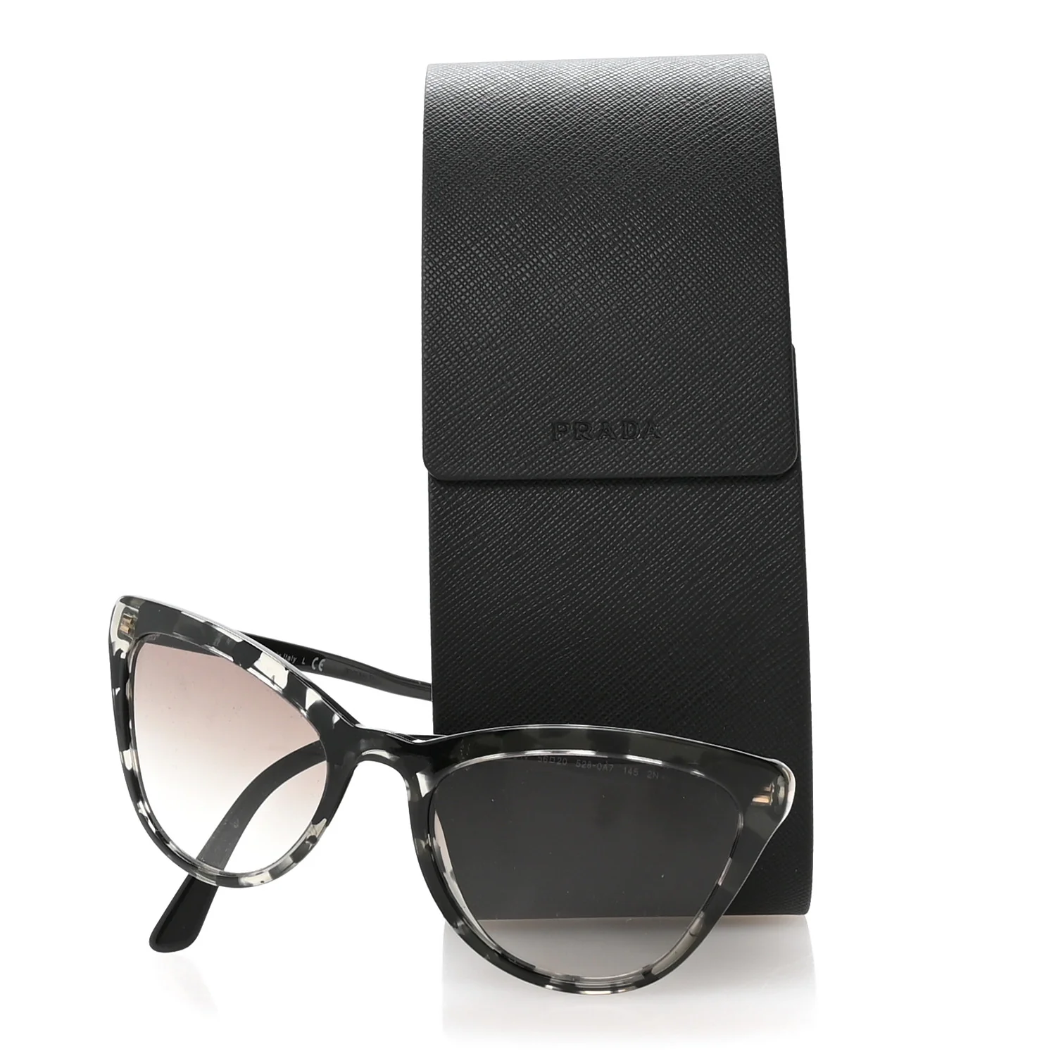 Acetate Cat Eye Sunglasses SPR 01V Grey - Image 8