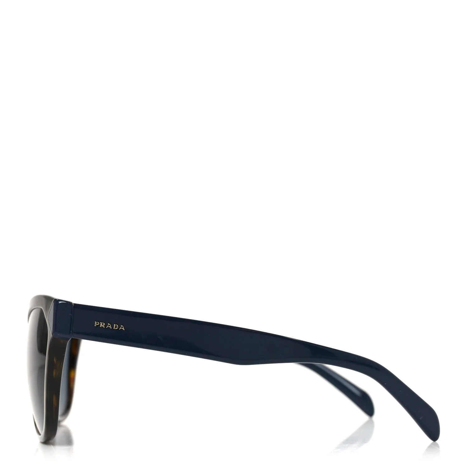 Acetate Cat Eye Sunglasses SPR 21S Tortoise Blue - Image 3