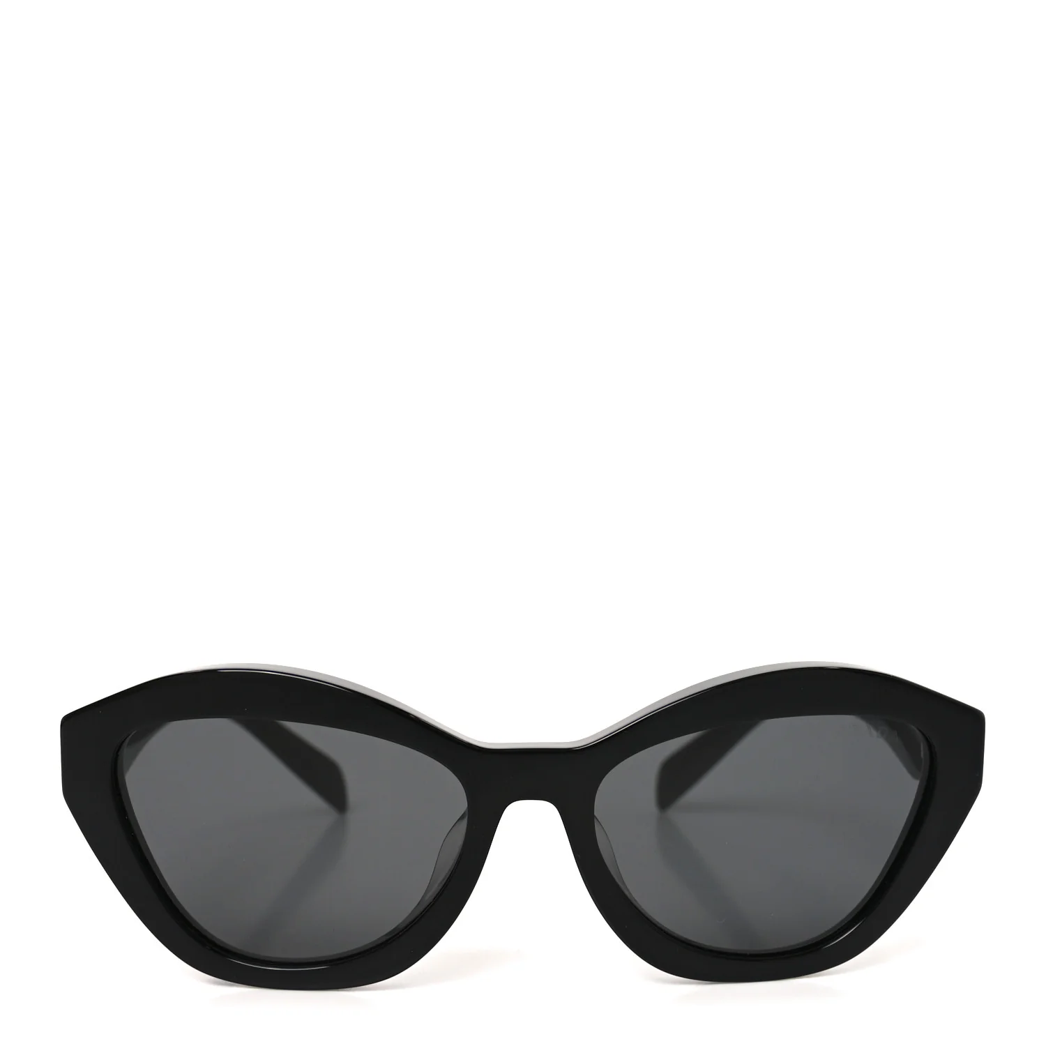 Acetate Logo Sunglasses SPR A02-F Black - Image 2
