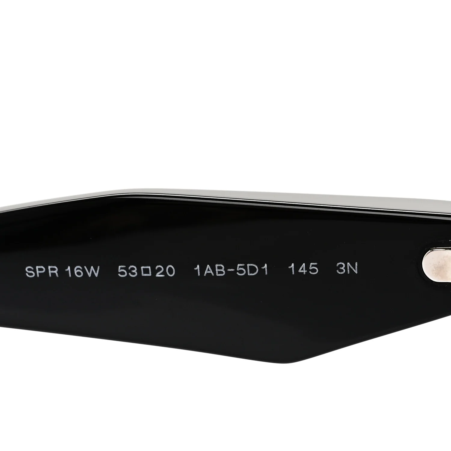 Acetate Sunglasses SPR 16W Black - Image 6