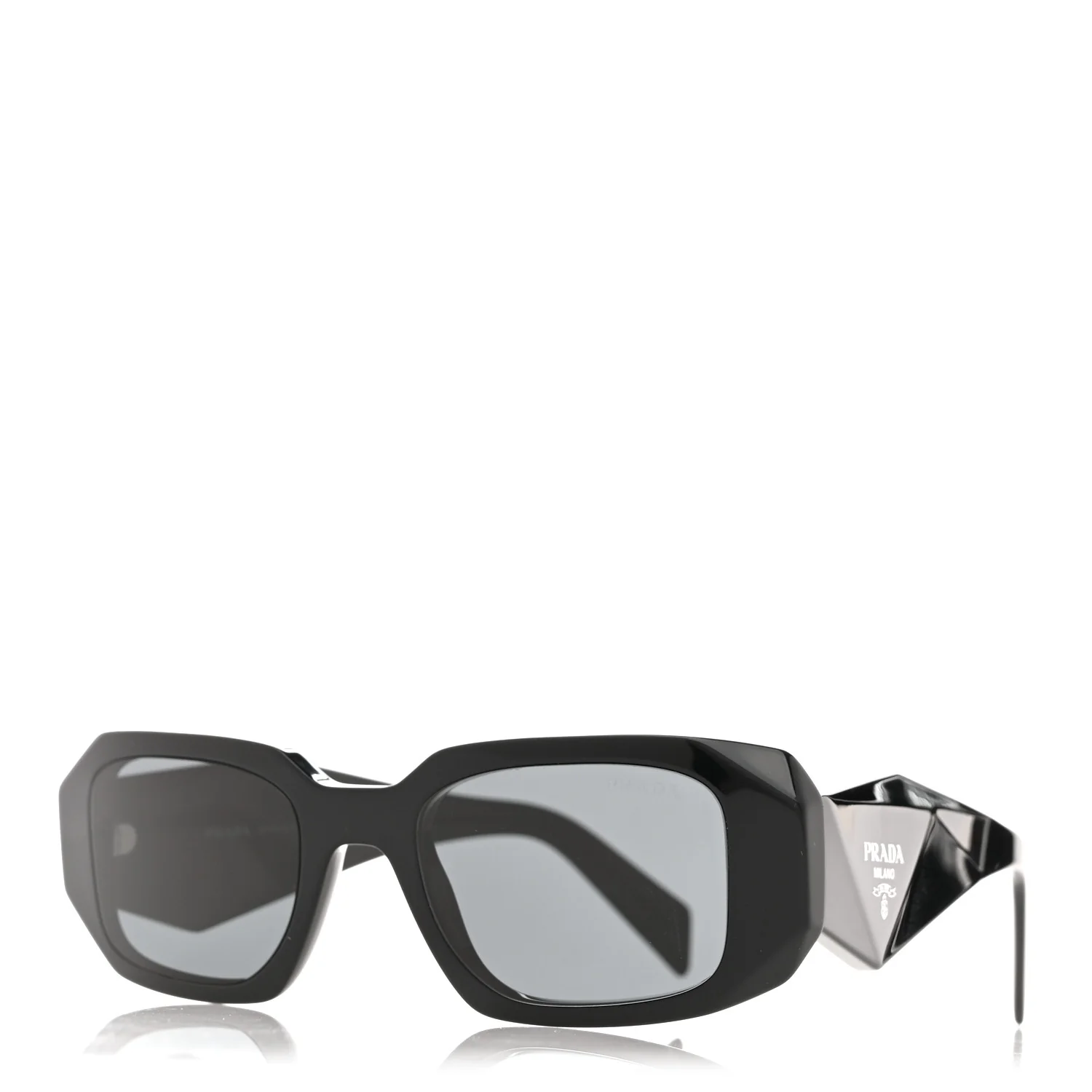 Acetate Symbole Sunglasses SPR 17W Black