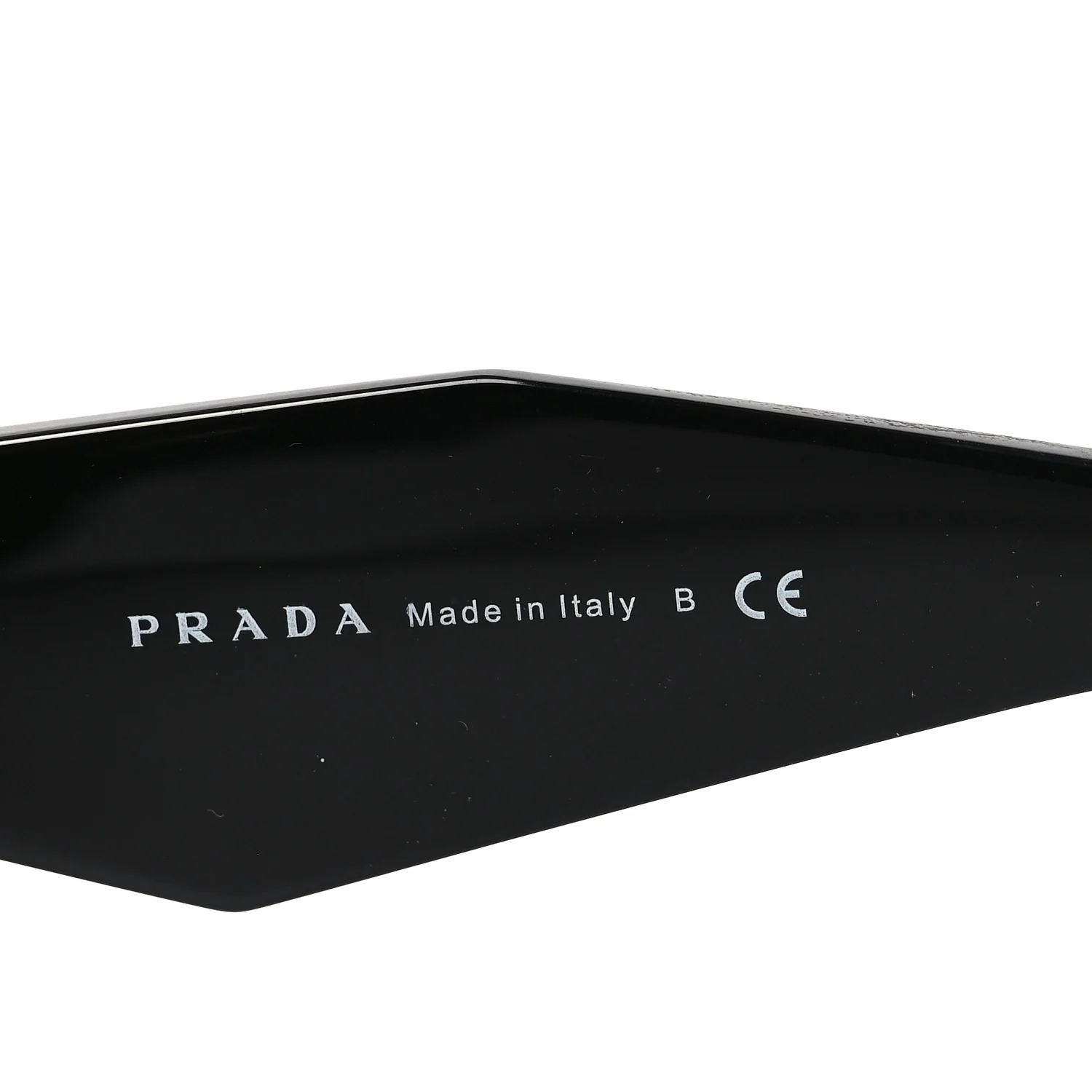 Acetate Symbole Sunglasses SPR 17W Black - Image 5