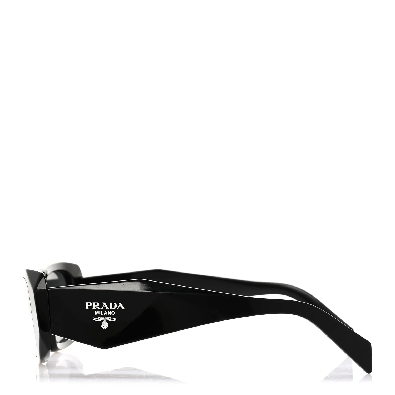 Acetate Symbole Sunglasses SPR 17W Black - Image 3