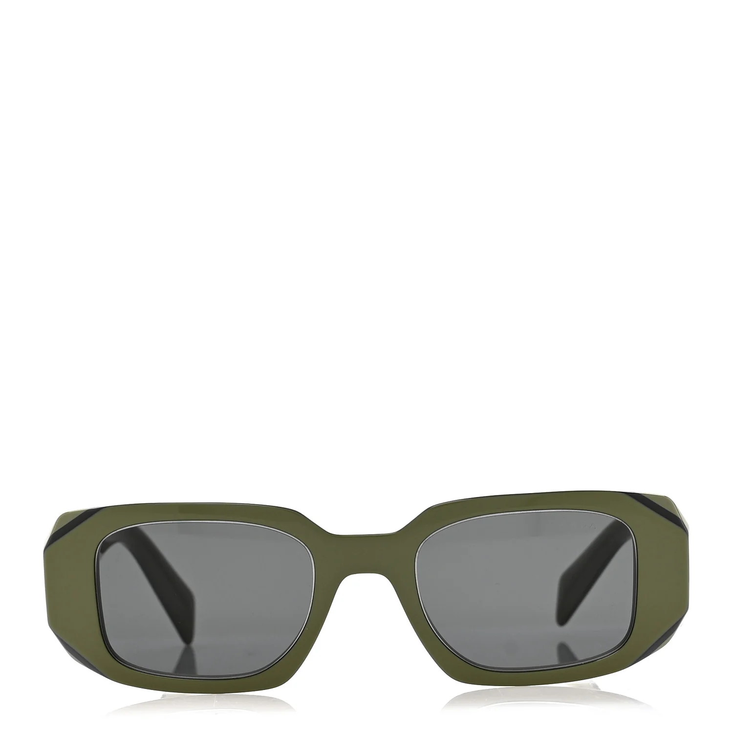 Acetate Symbole Sunglasses SPR 17W Green - Image 2