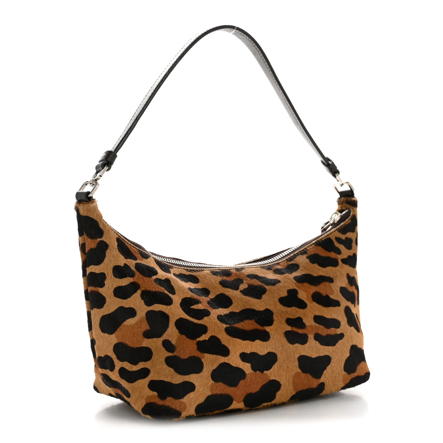 Calf Hair Leopard Print Bag - Image 3