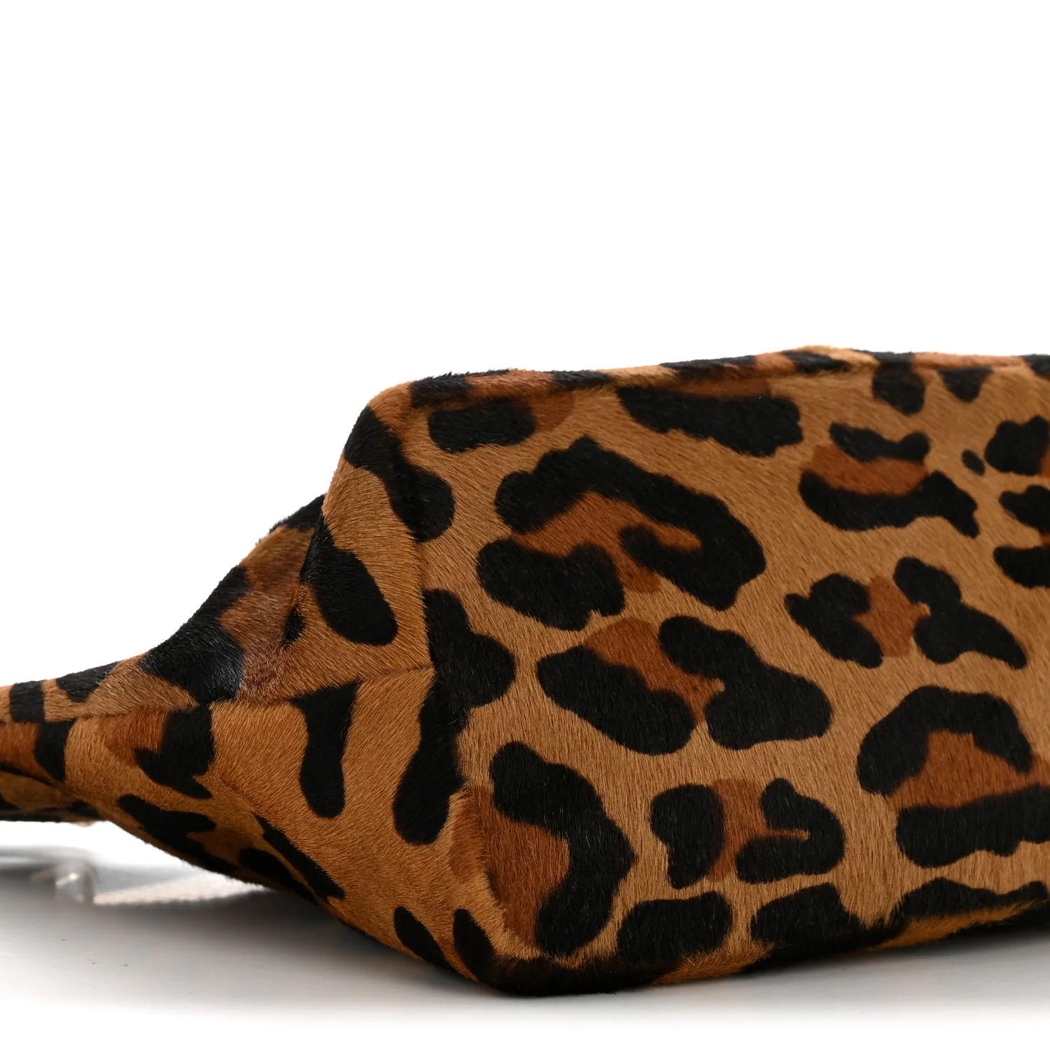Calf Hair Leopard Print Bag - Image 9