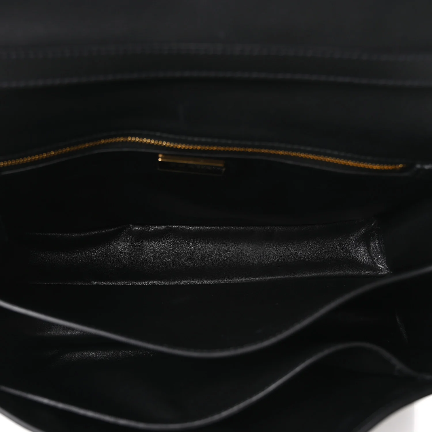 Calfskin Medium Soft Sound Shoulder Bag Black - Image 5