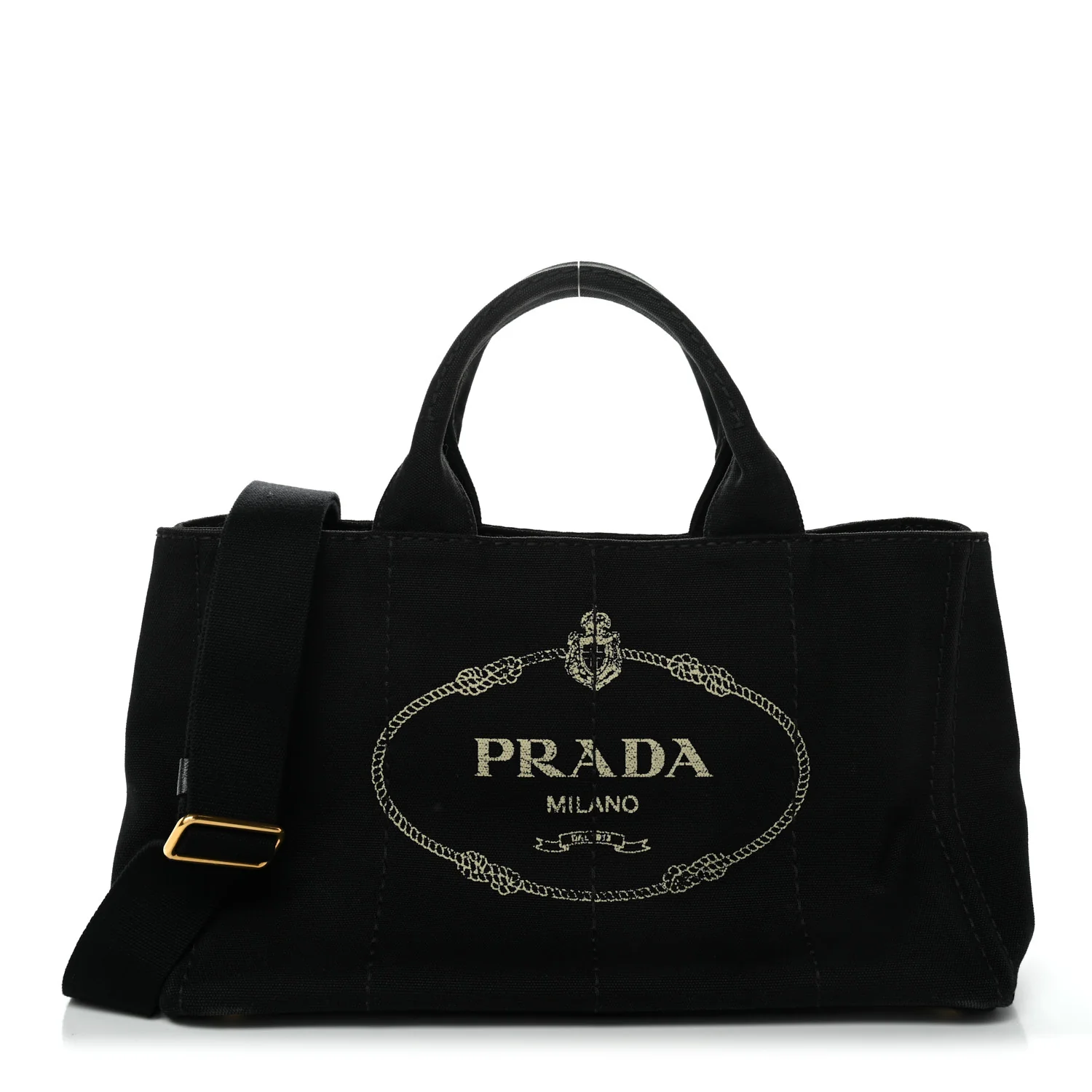 Canapa Logo Tote Black