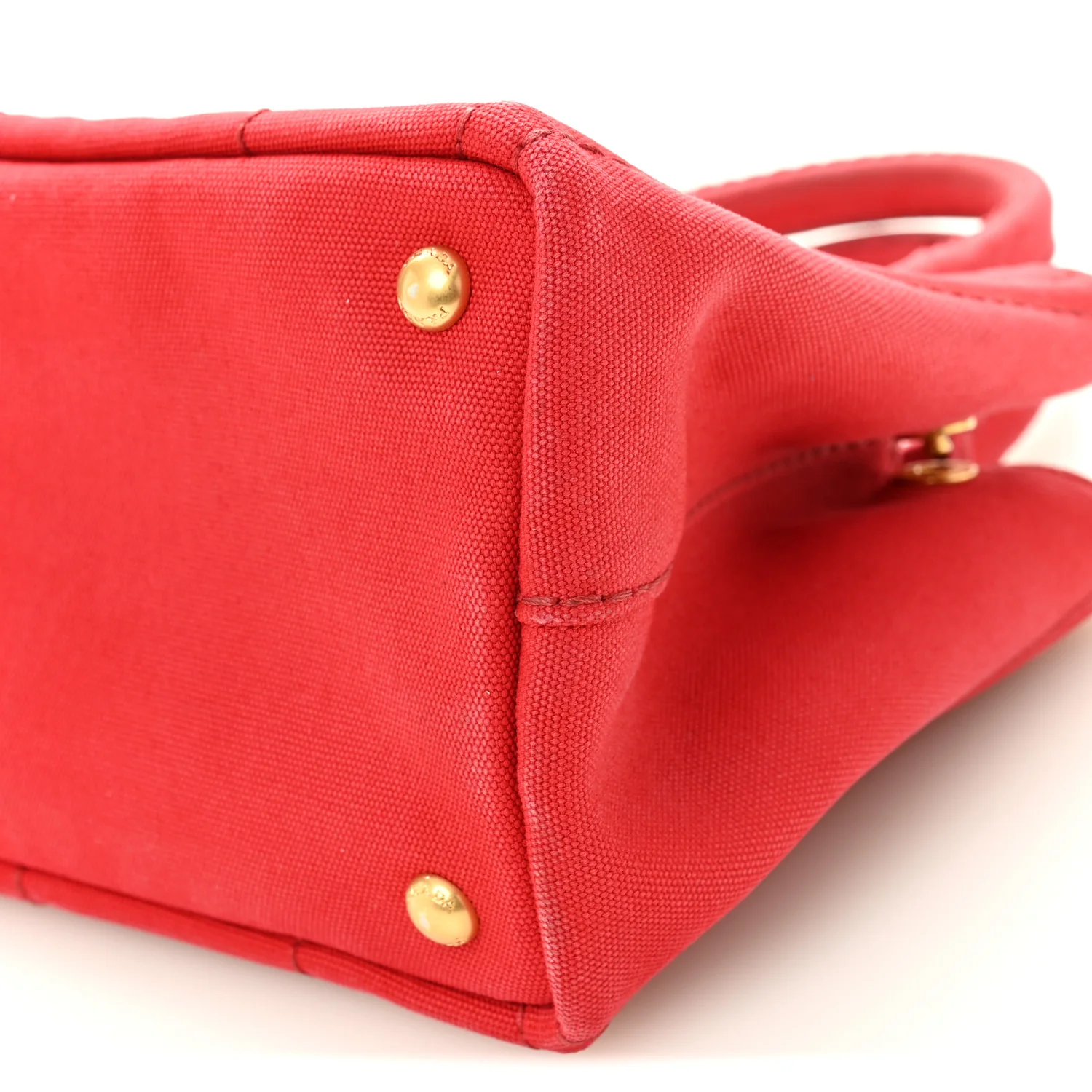 Canapa Small Logo Tote Rosso - Image 10