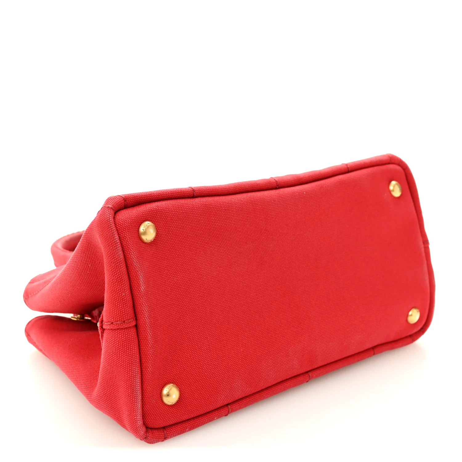 Canapa Small Logo Tote Rosso - Image 4