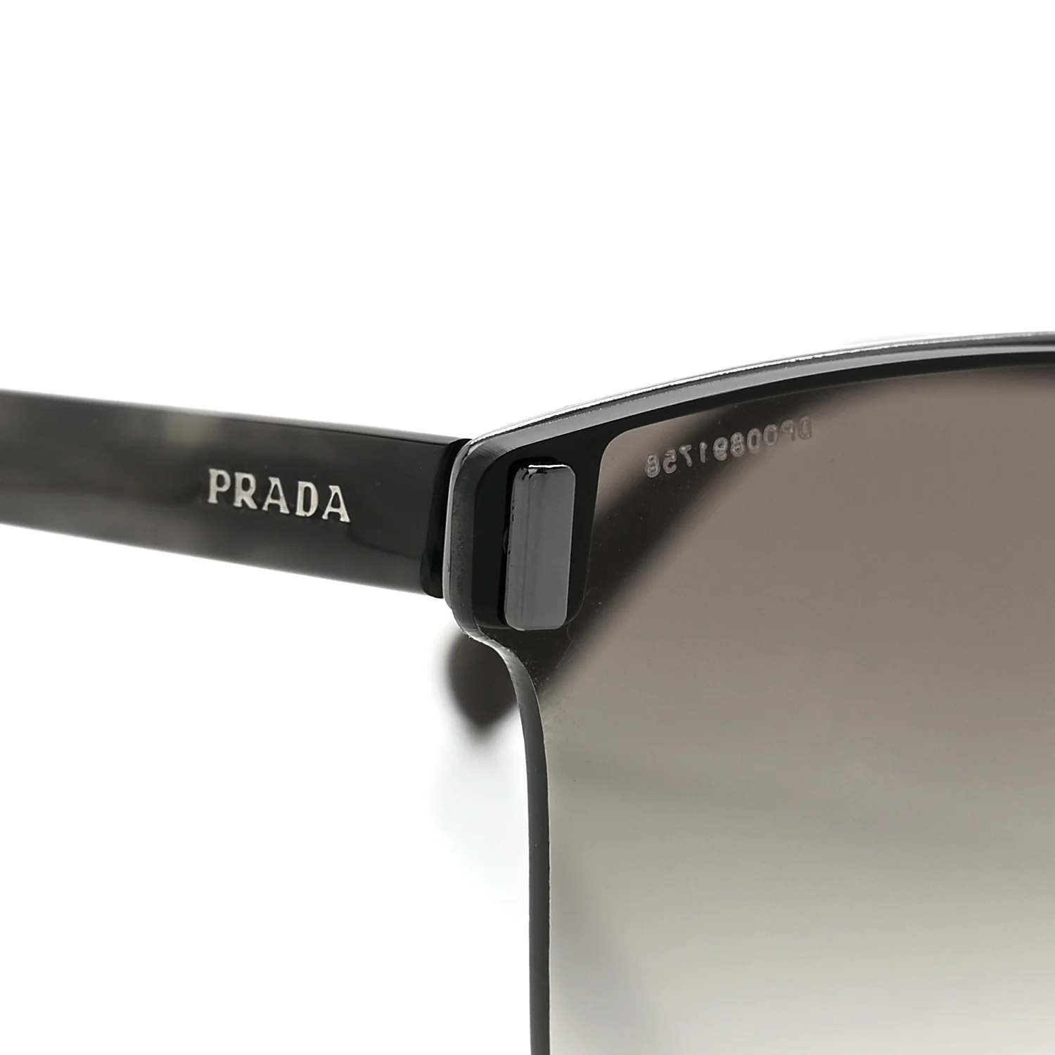 Cat Eye Sunglasses SPR 67T Silver - Image 7
