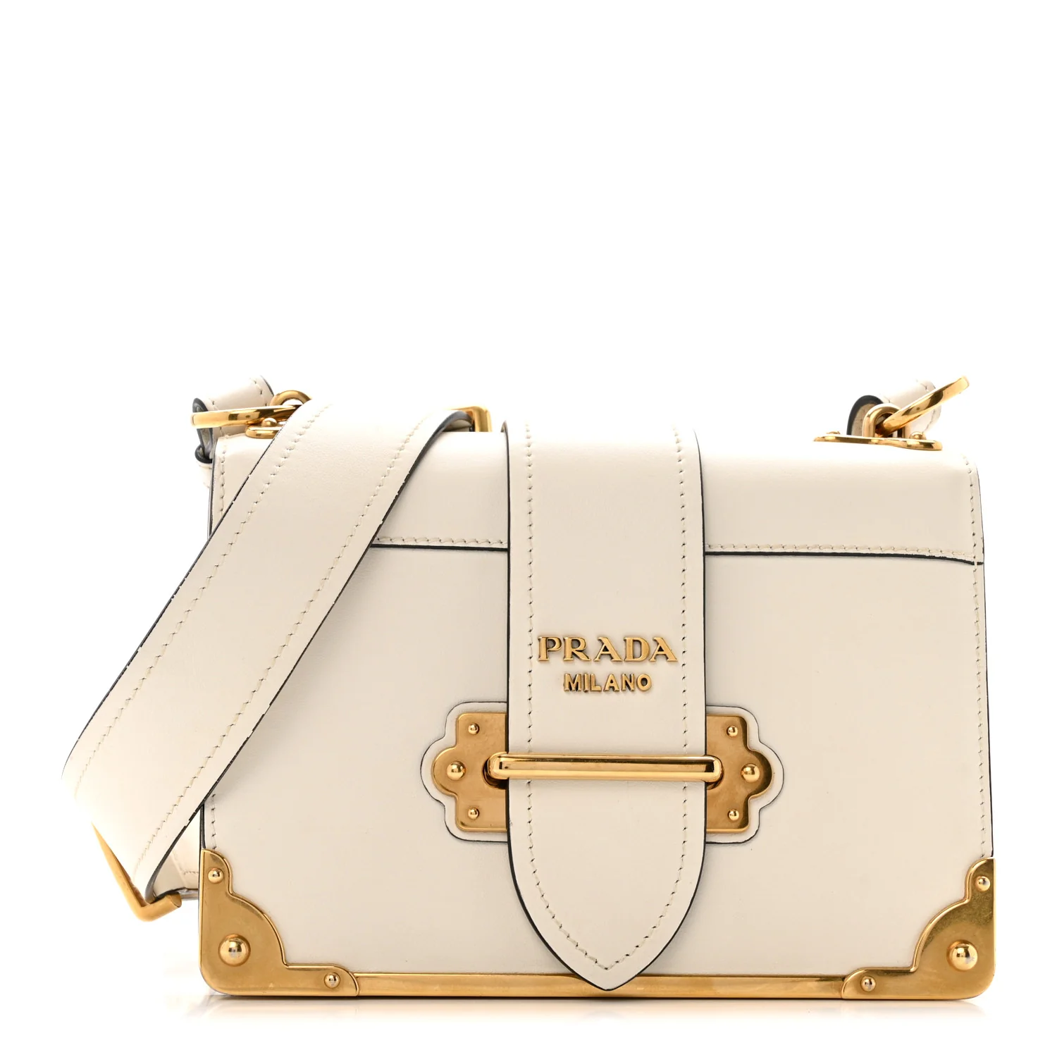 City Calf Cahier Bag White