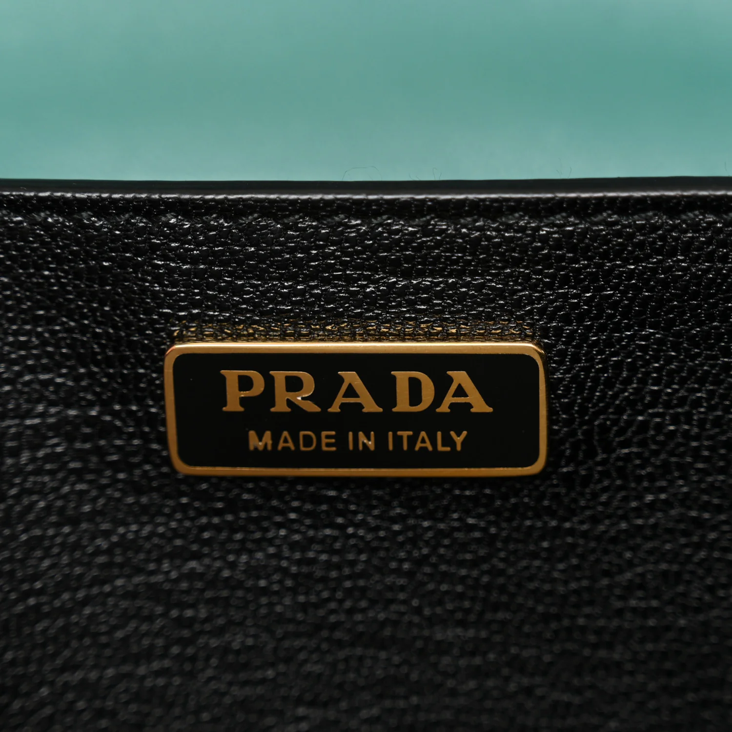 City Calf Saffiano Cahier Bag Biliardo Black - Image 6