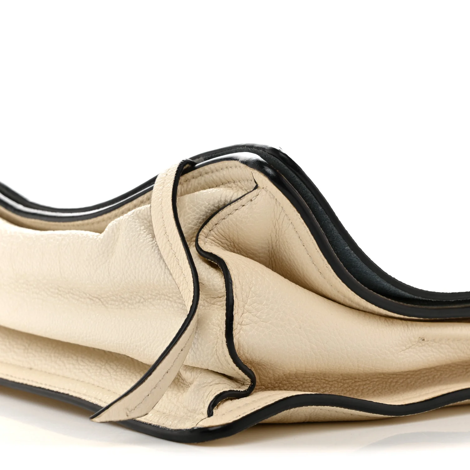 Glace Calf Etiquette Flap Bianco Astra - Image 10