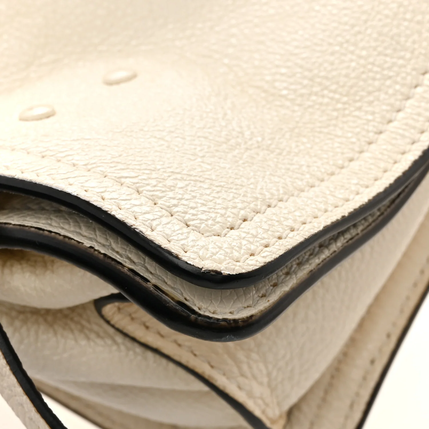 Glace Calf Etiquette Flap Bianco Astra - Image 11