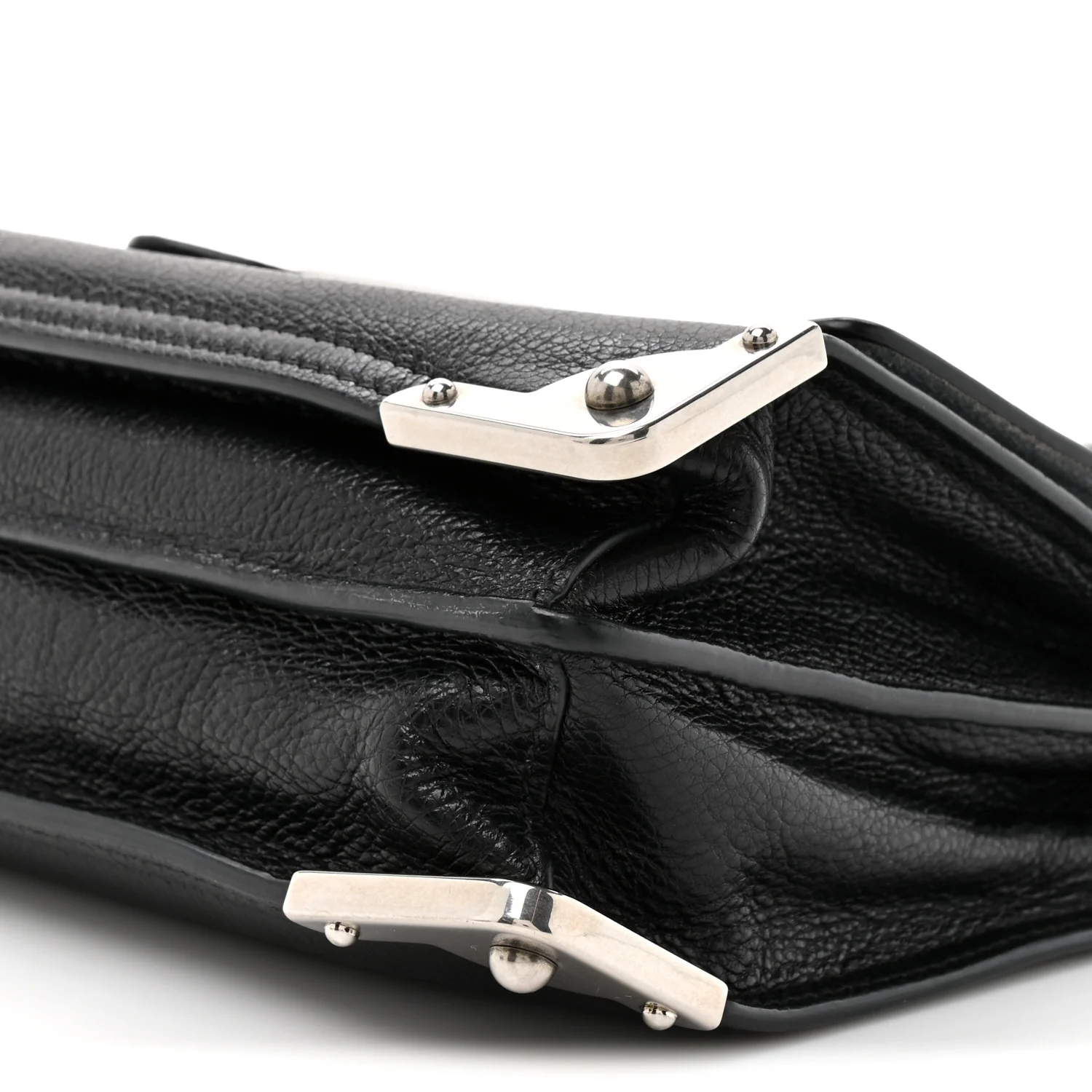 Glace Calf Soft Cahier Bag Black Astrale - Image 10
