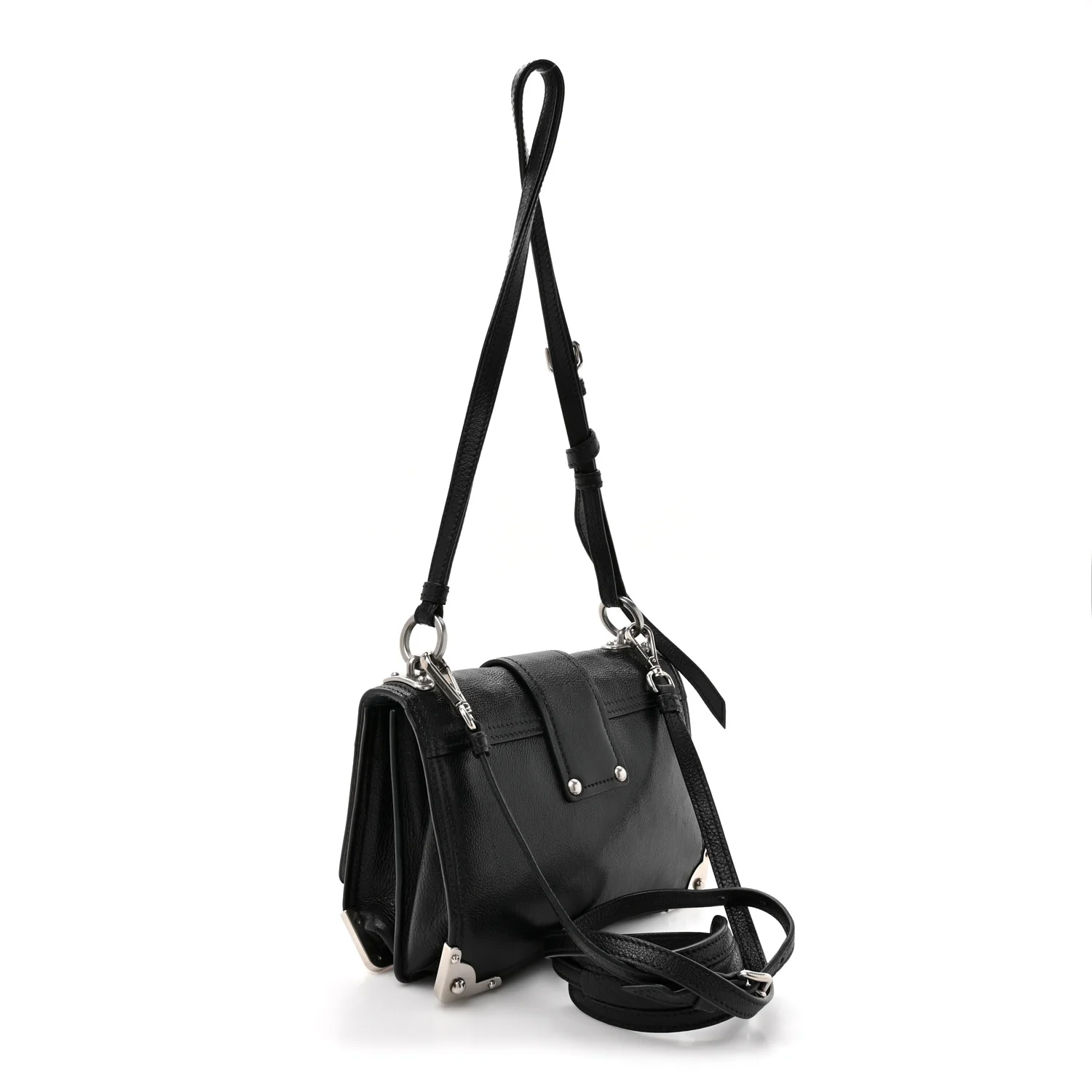 Glace Calf Soft Cahier Bag Black Astrale - Image 3