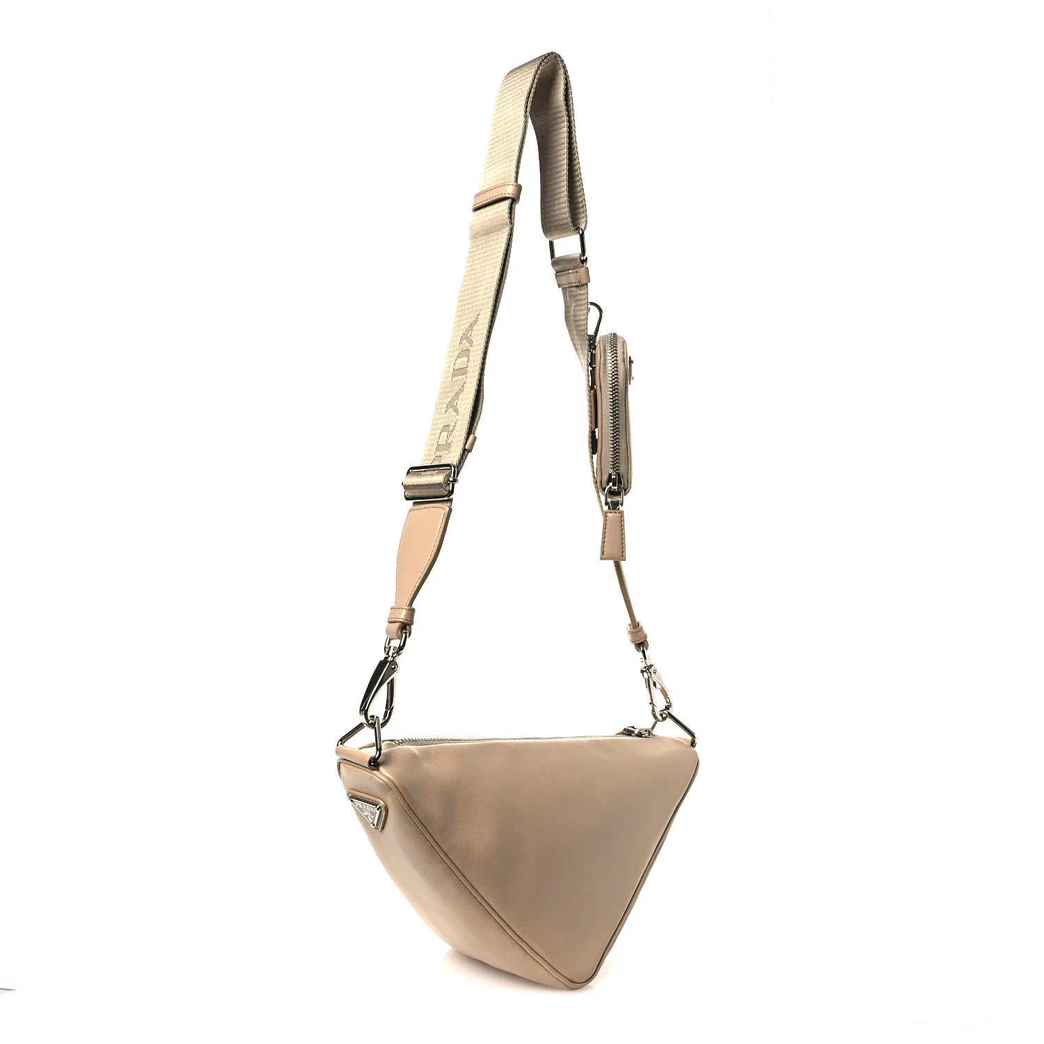 Grace Lux Triangle Shoulder Bag Sabbia - Image 2