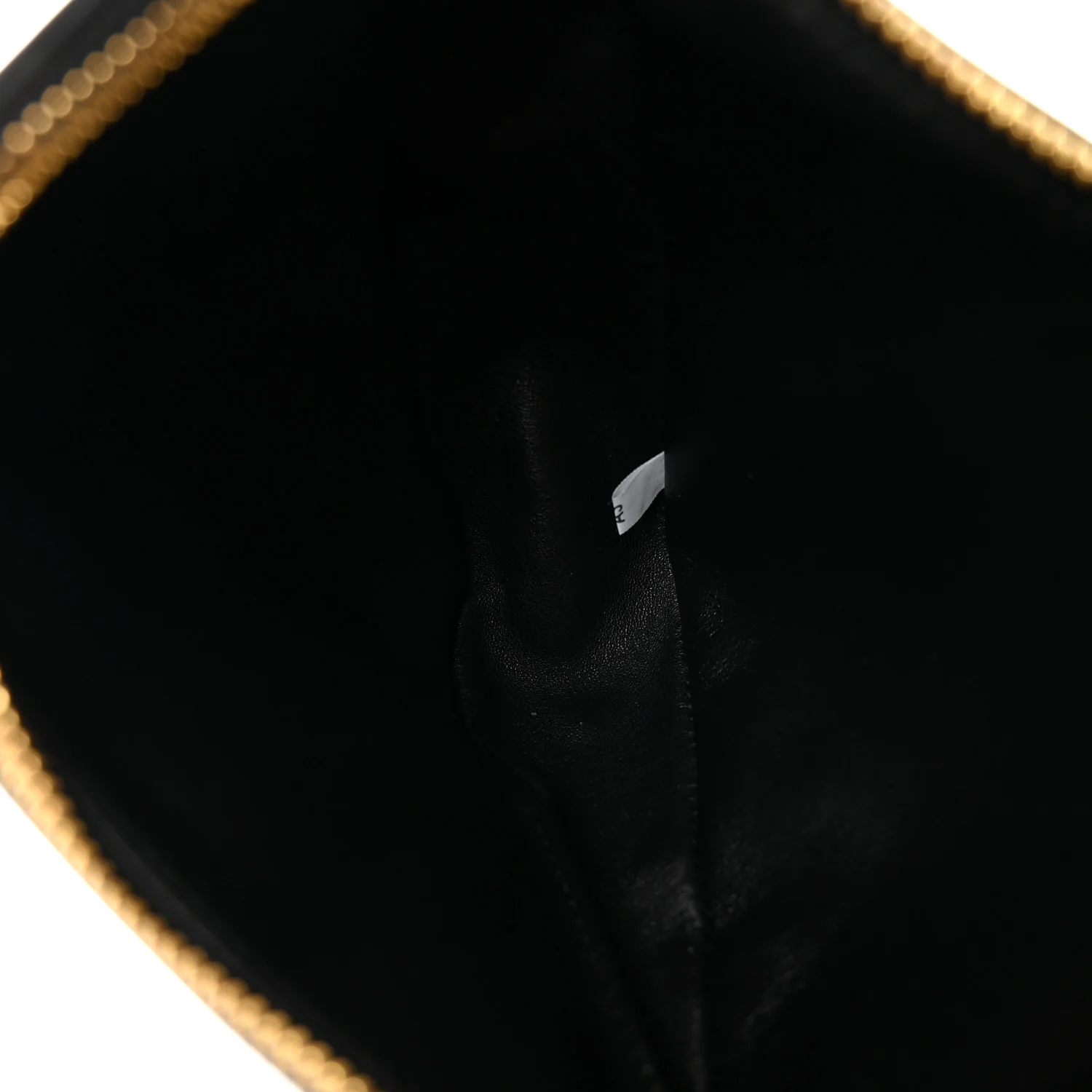 Jacquard Calfskin Triangolo Symbole Embroidered Mini Triangle Double Bag Black Edera - Image 5