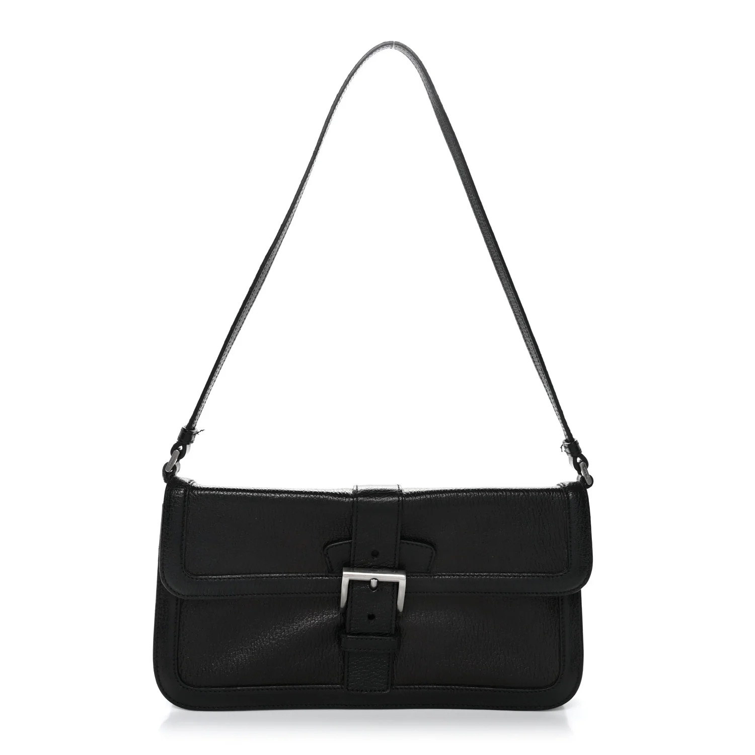 Madras Chic Shoulder Bag Black
