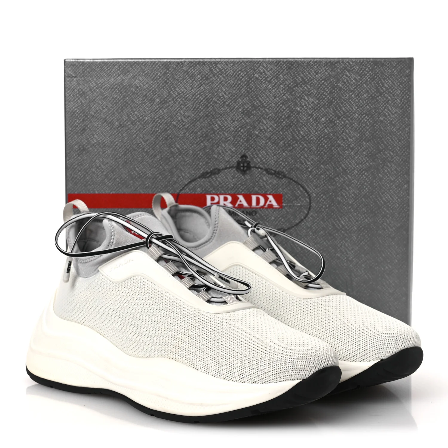 Mesh Neoprene America's Cup 45mm Sneakers 37.5 White Alluminio - Image 11