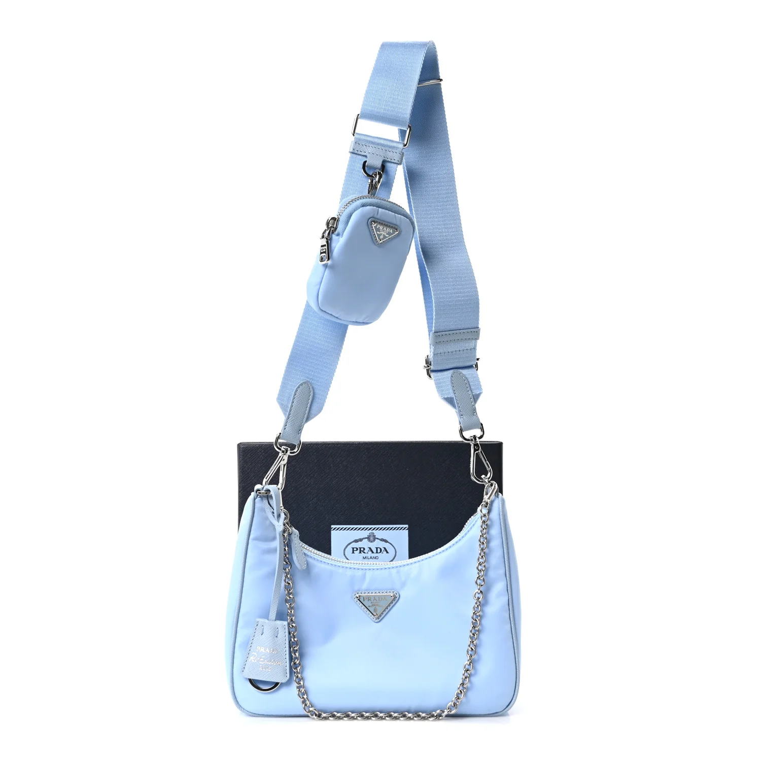 Nylon Re-Edition 2005 Shoulder Bag Astrale - Image 11