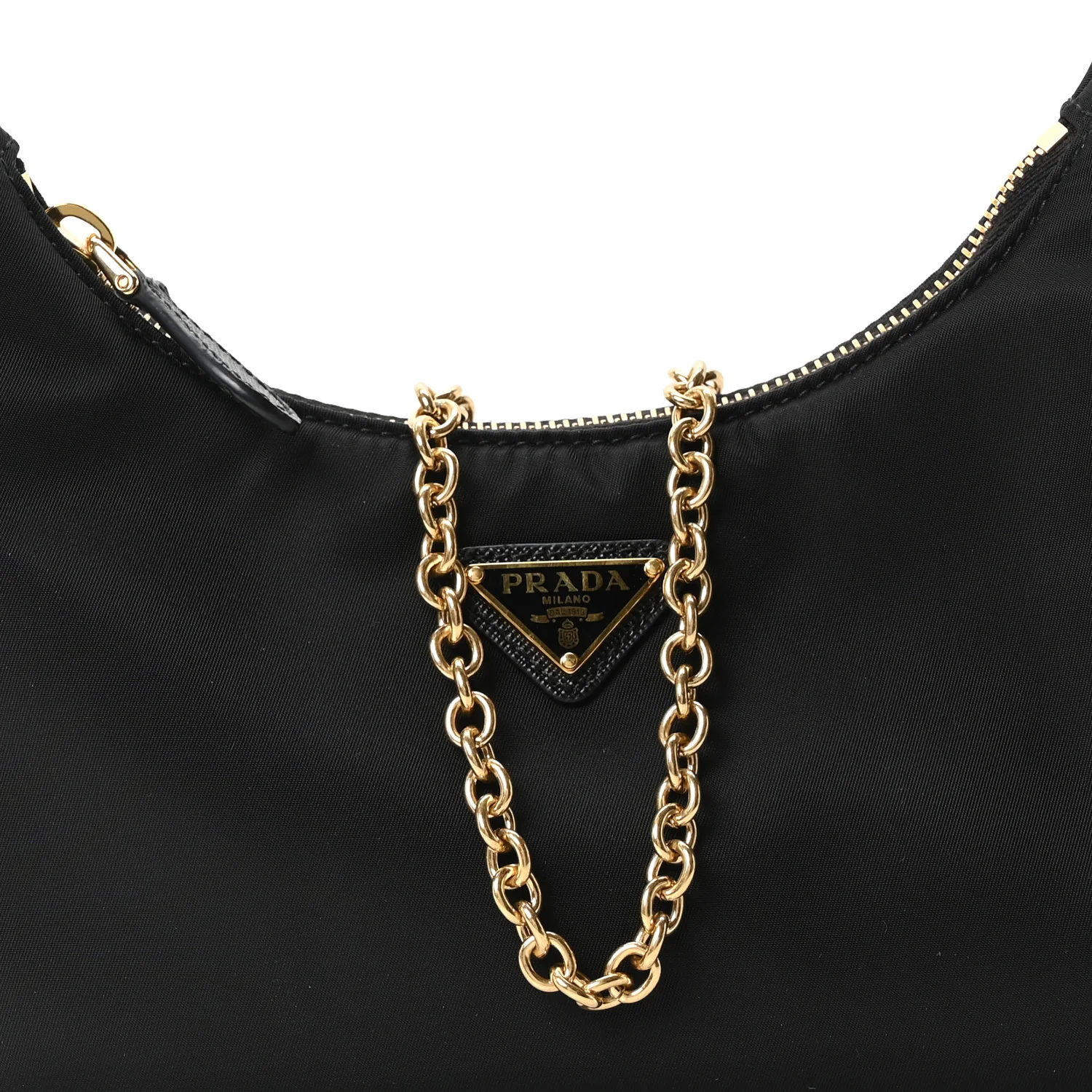 Nylon Re-Edition 2005 Shoulder Bag Black - Image 8