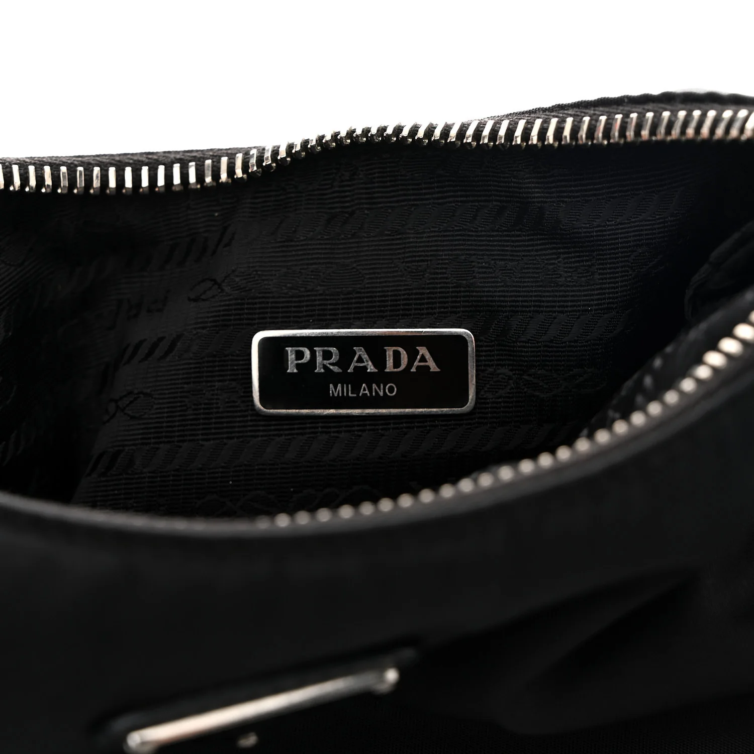 Nylon Re-Edition 2005 Shoulder Bag Black - Image 6