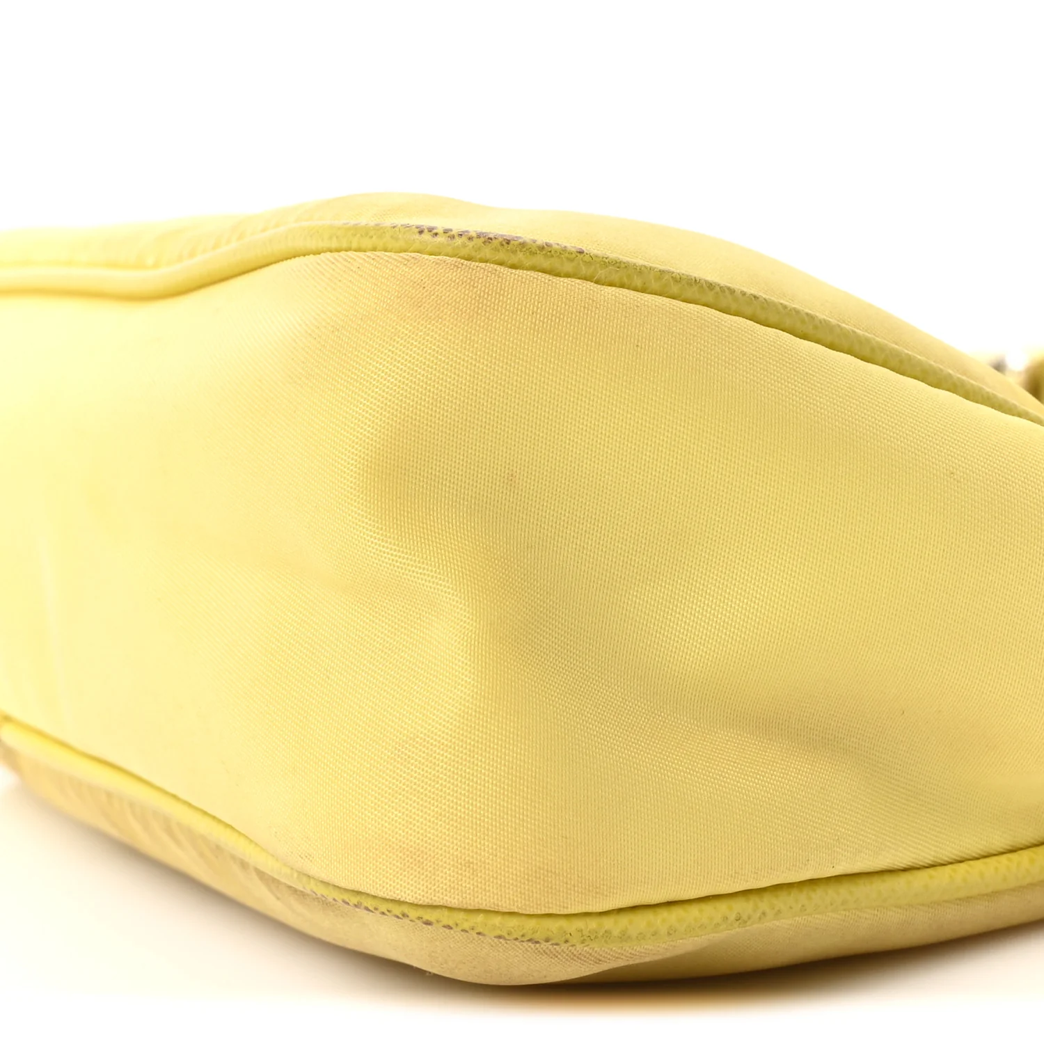 Nylon Saffiano Re-Edition 2005 Shoulder Bag Ananas - Image 10