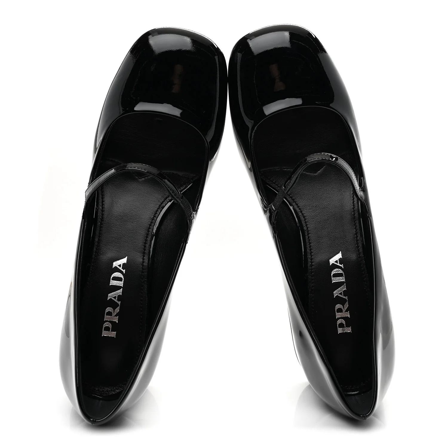 Patent Mary Jane 45mm Pumps 38.5 Black - Image 2