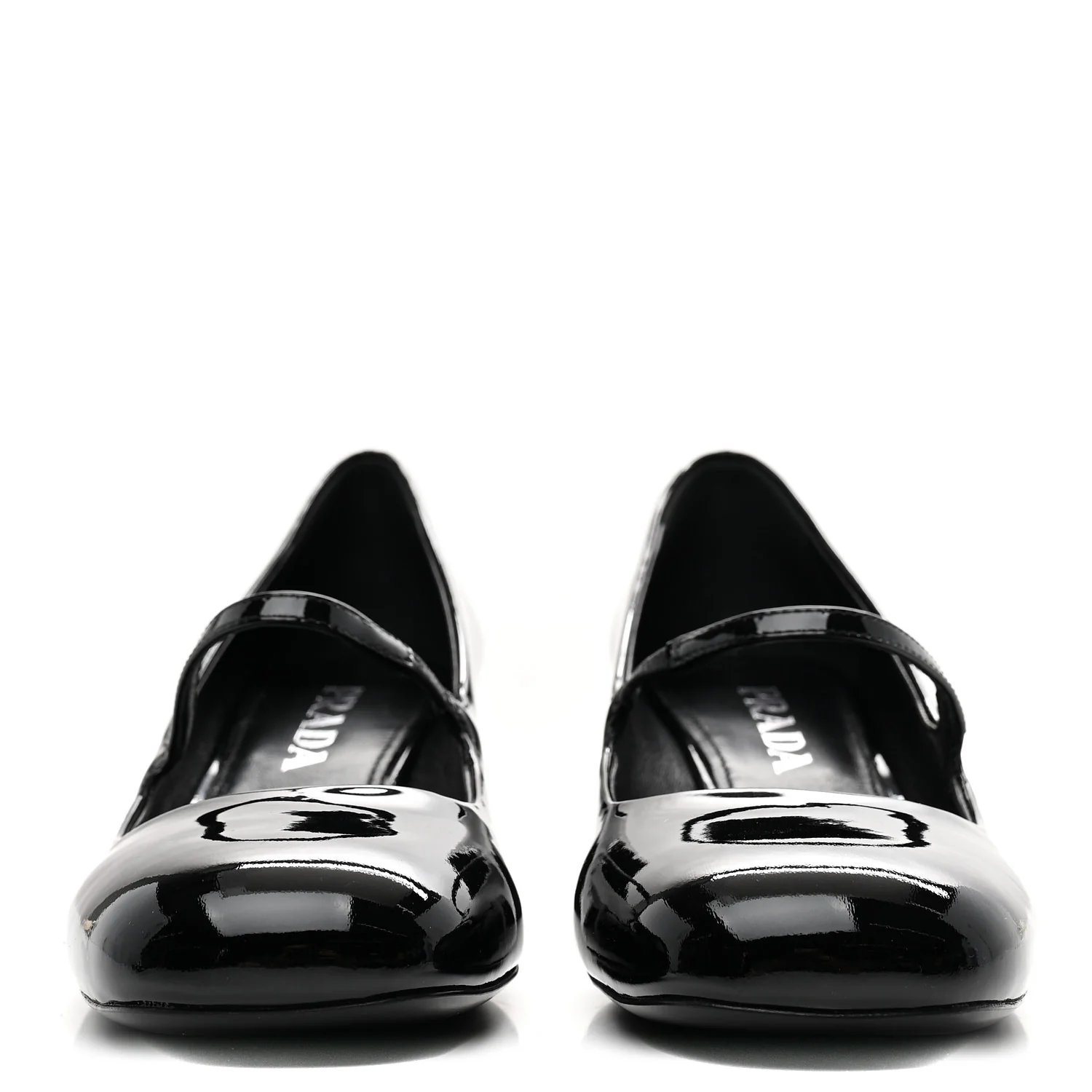 Patent Mary Jane 45mm Pumps 38.5 Black - Image 3