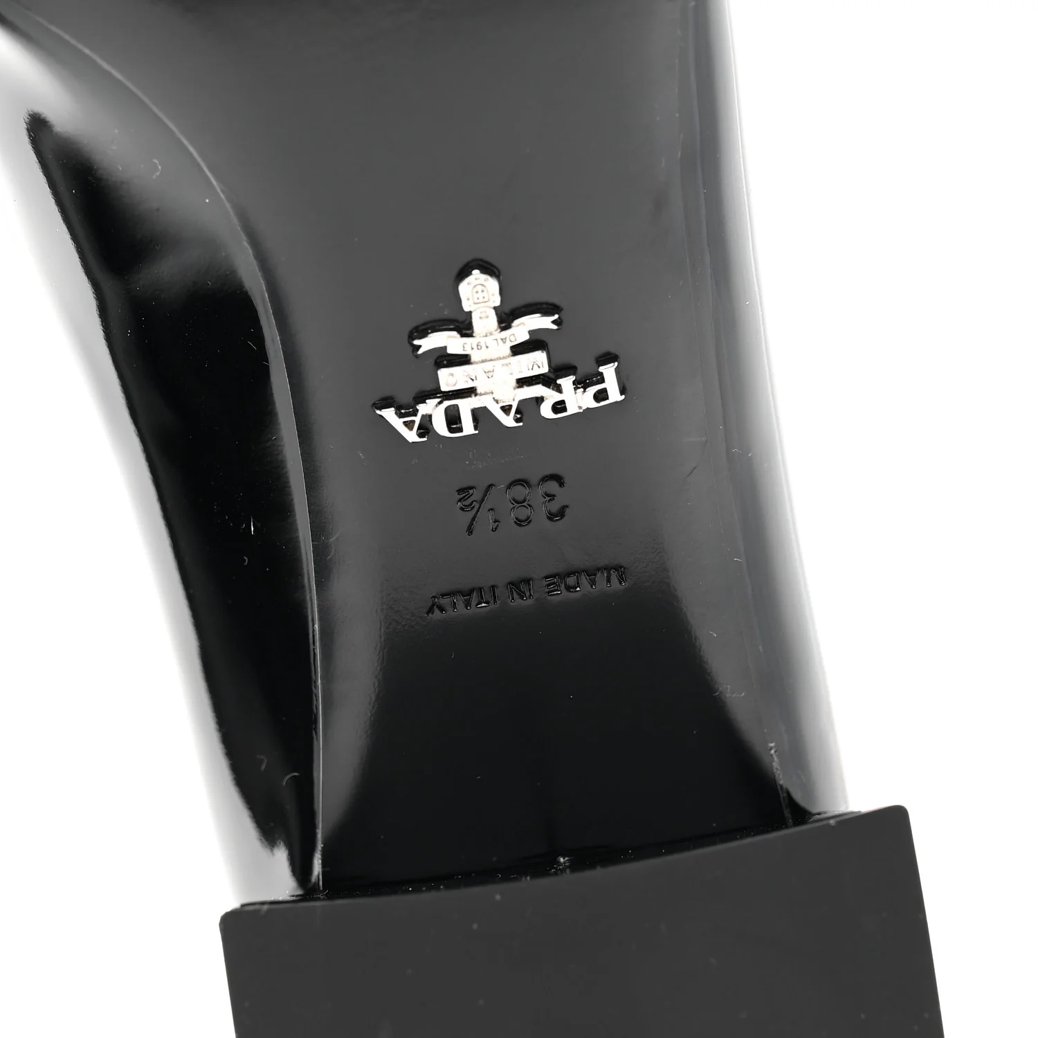 Patent Mary Jane 45mm Pumps 38.5 Black - Image 7
