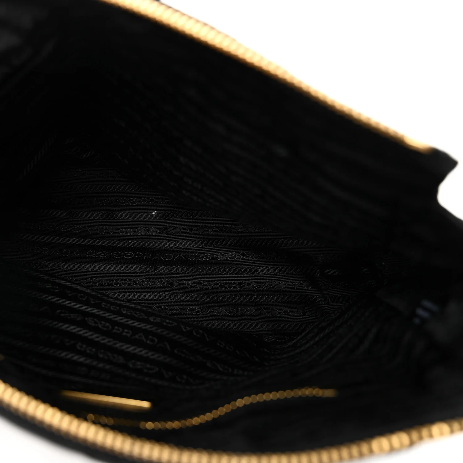 Re-Nylon Impuntu Quilted Re-Edition 1995 Chaine Small Tote Bag Black - Image 5